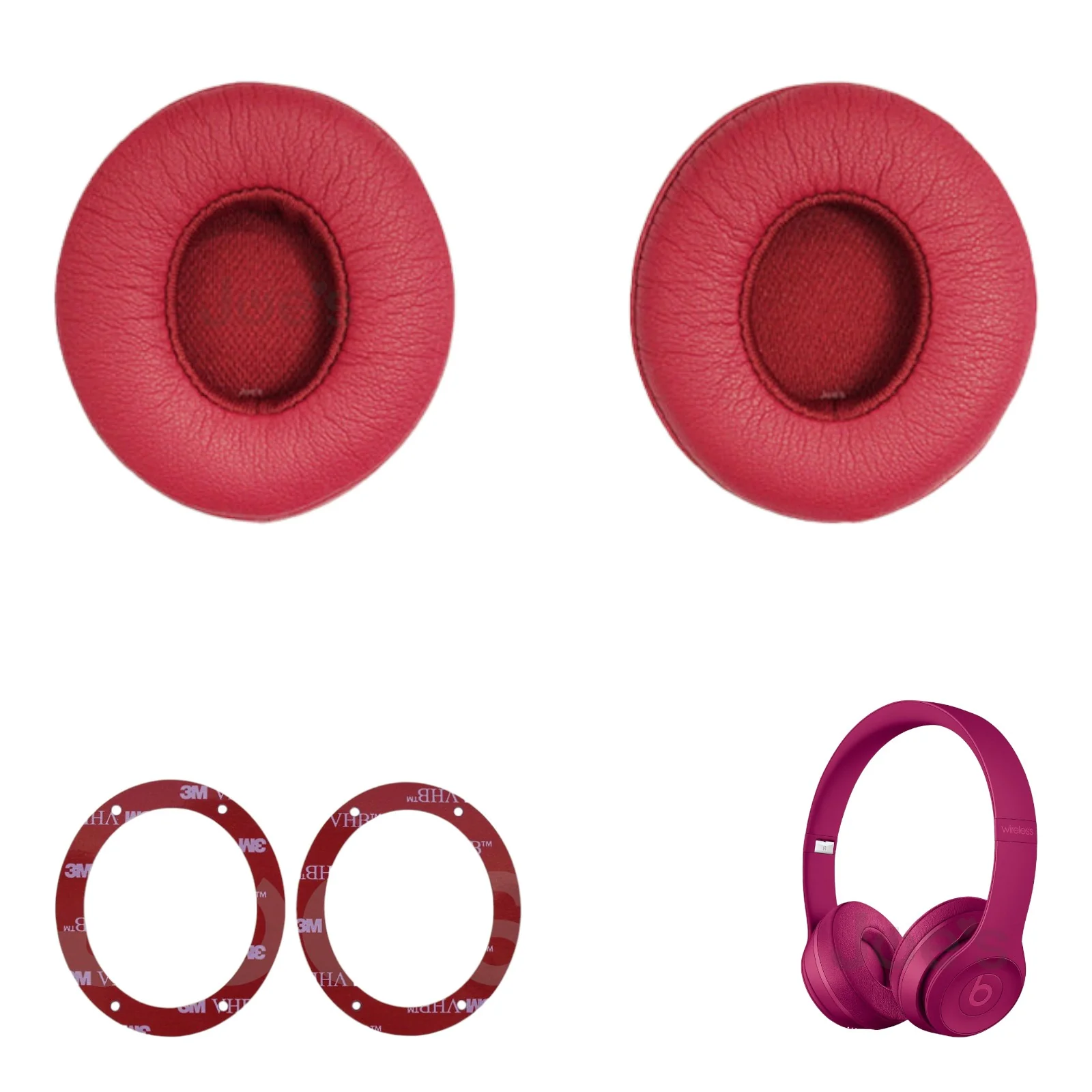 Beats By Dre Solo 2 Solo 3 Wireless Ear Pad Earpad Muffs Replacements - Parts - Image 15