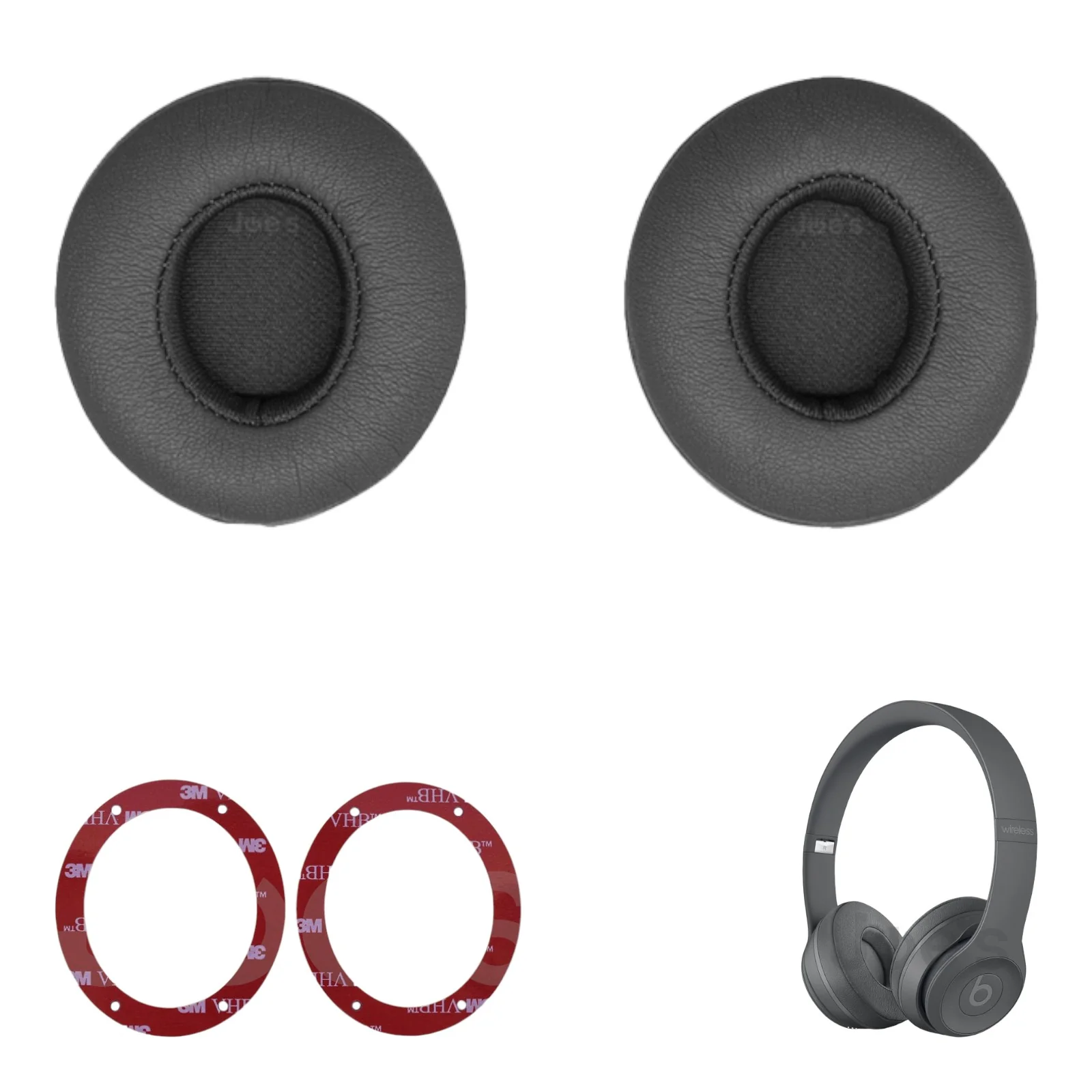 Beats By Dre Solo 2 Solo 3 Wireless Ear Pad Earpad Muffs Replacements - Parts - Image 17