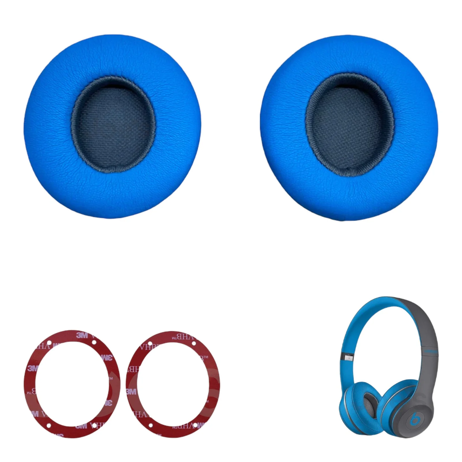 Beats By Dre Solo 2 Solo 3 Wireless Ear Pad Earpad Muffs Replacements - Parts - Image 21