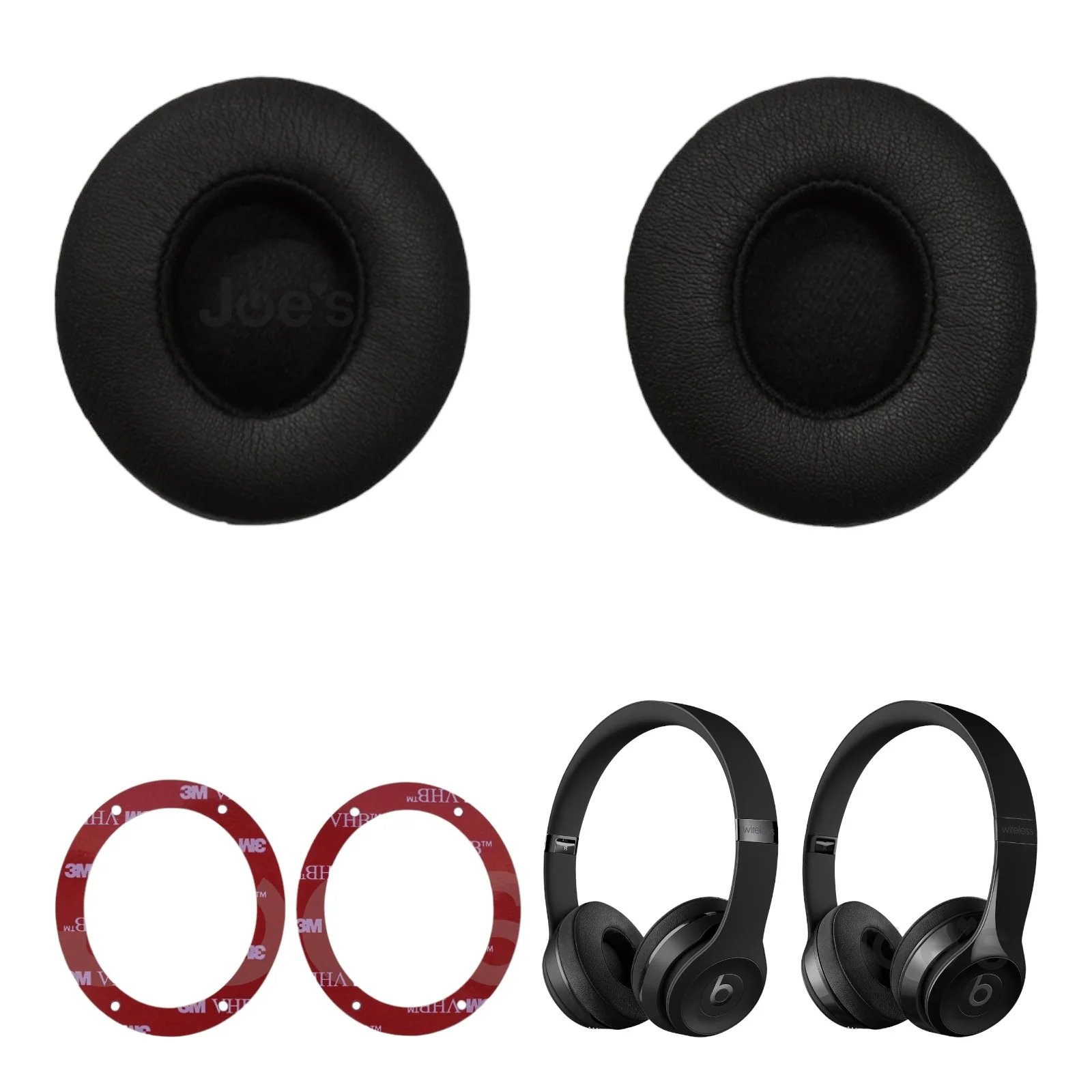 Beats By Dre Solo 2 Solo 3 Wireless Ear Pad Earpad Muffs Replacements - Parts - Image 3