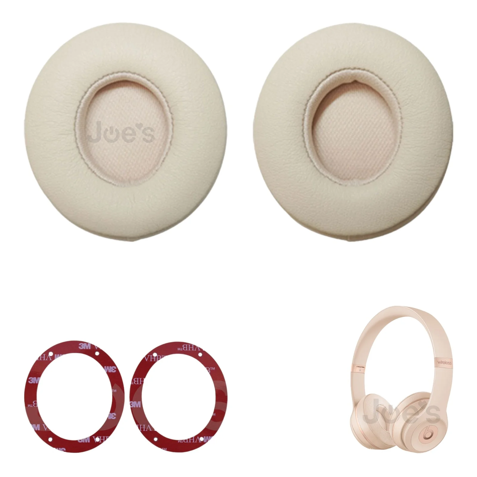 Beats By Dre Solo 2 Solo 3 Wireless Ear Pad Earpad Muffs Replacements - Parts - Image 5