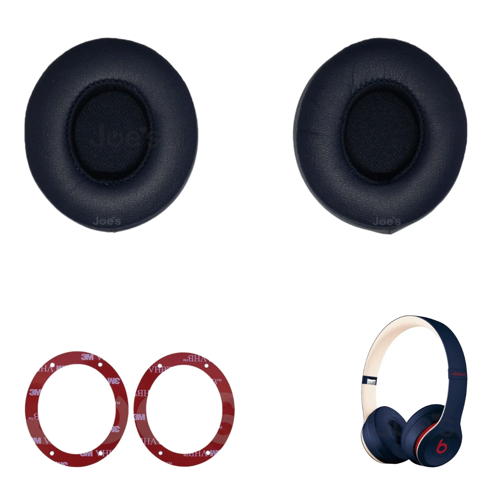 Beats By Dre Solo 2 Solo 3 Wireless Ear Pad Earpad Muffs Replacements - Parts - Image 8
