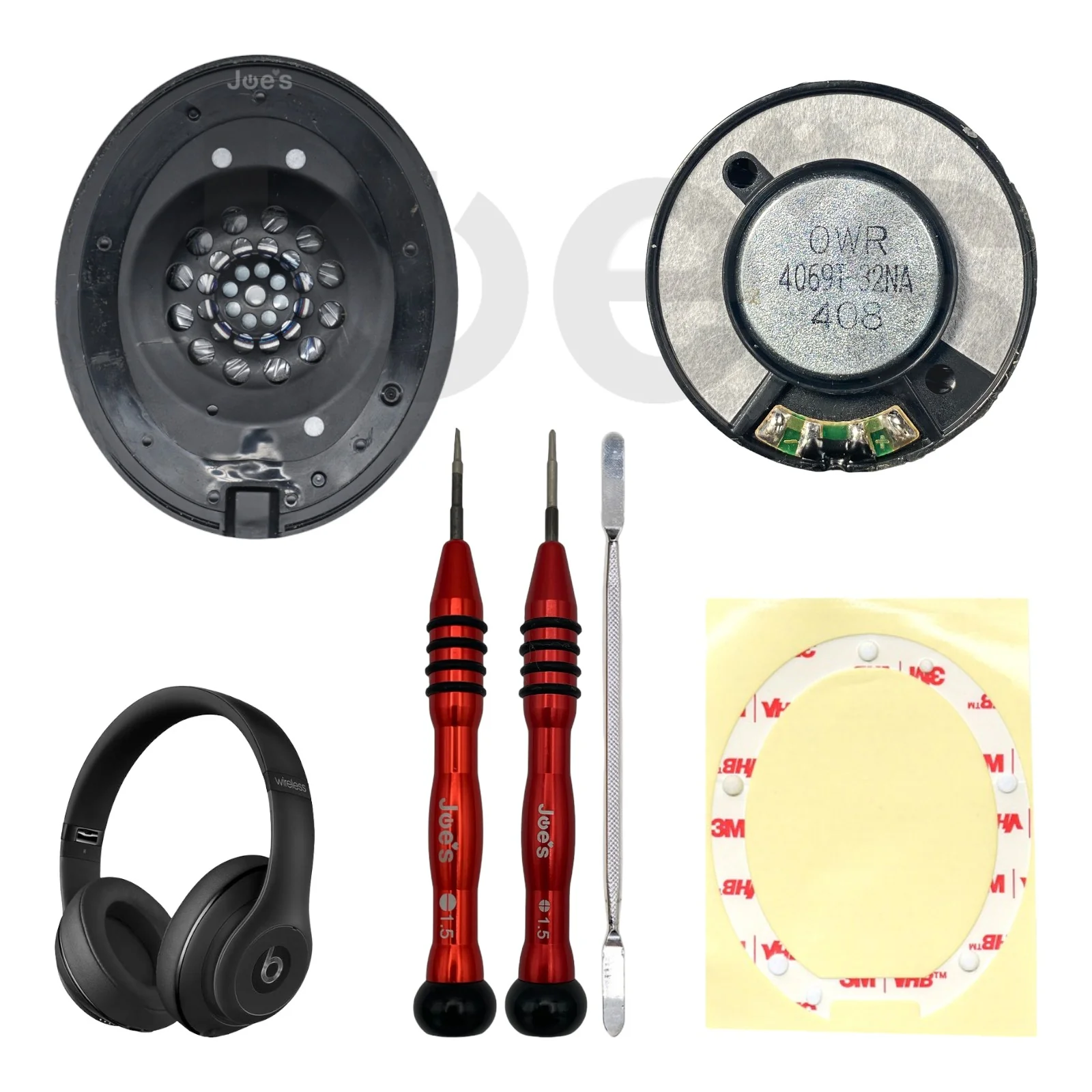 Beats By Dre Studio 2 Wired + Wireless Speaker Housing With Driver Replacement - Parts - Image 7