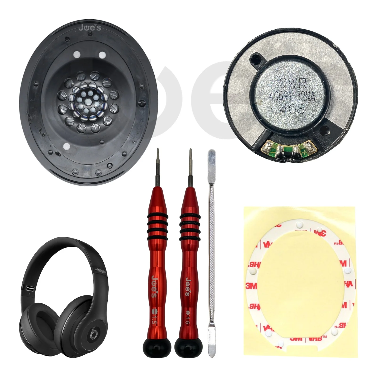 Beats By Dre Studio 2 Wired + Wireless Speaker Housing With Driver Replacement - Parts - Image 8