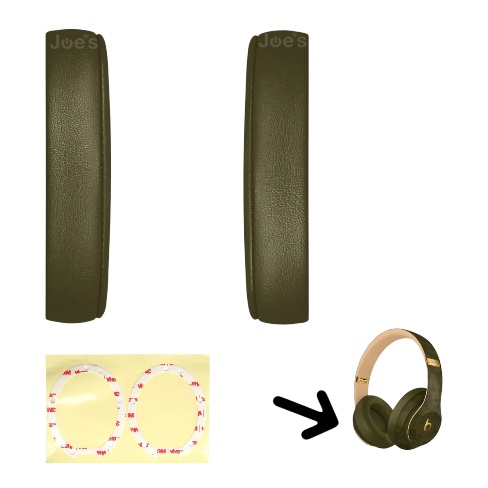 Beats By Dre Studio 3 Wireless Ear Pads Muffs Cushions Replacement Pair A1914 - Parts - Image 9