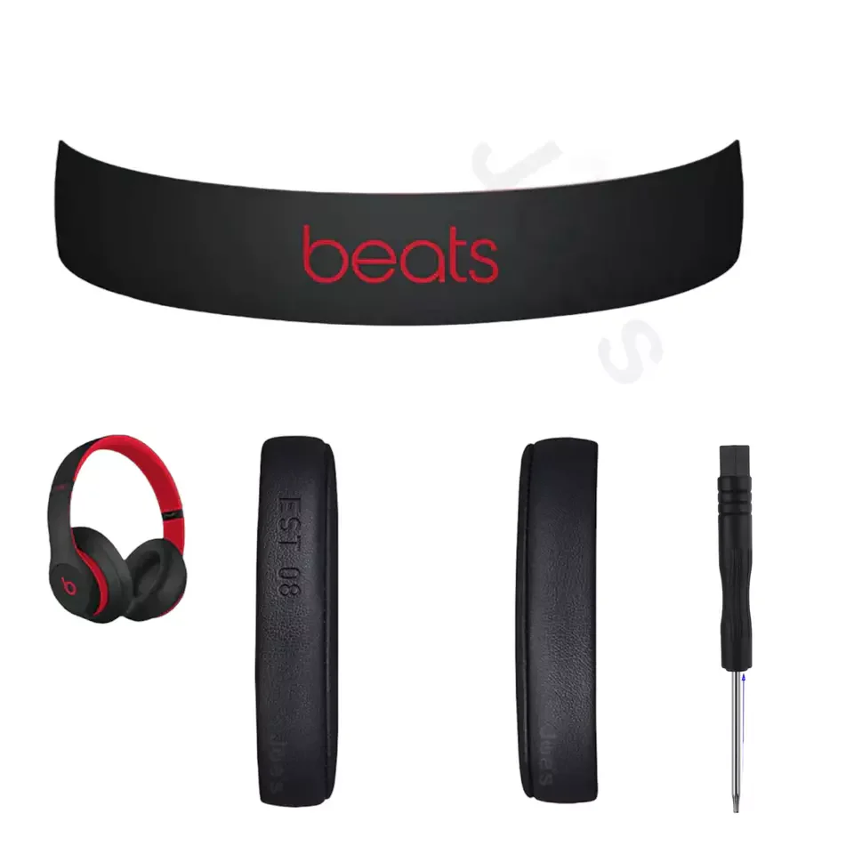Beats By Dre Studio 3 Wireless Headband + Ear Pad Cushion Repair Kit - Parts - Image 11
