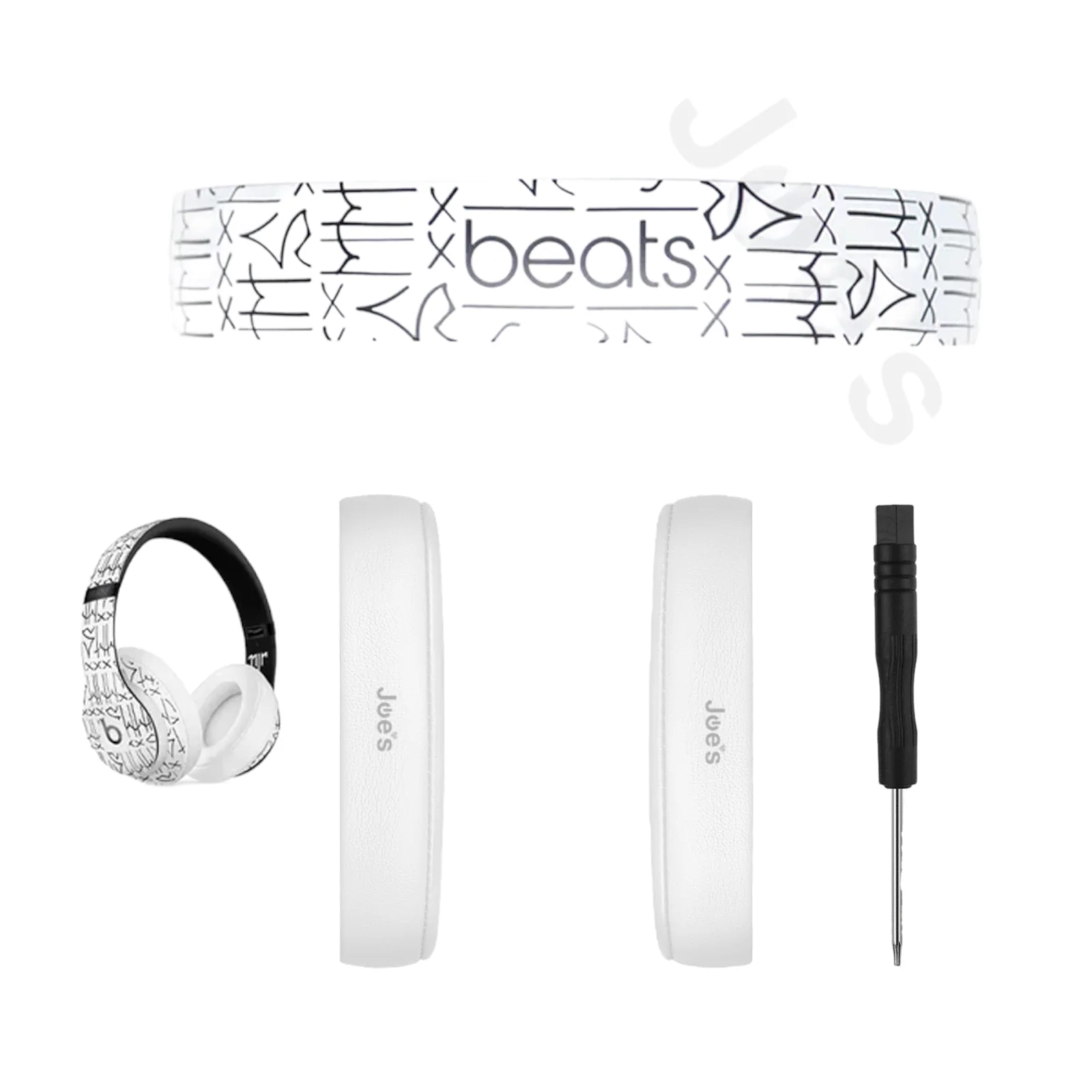 Beats By Dre Studio 3 Wireless Headband + Ear Pad Cushion Repair Kit - Parts - Image 12
