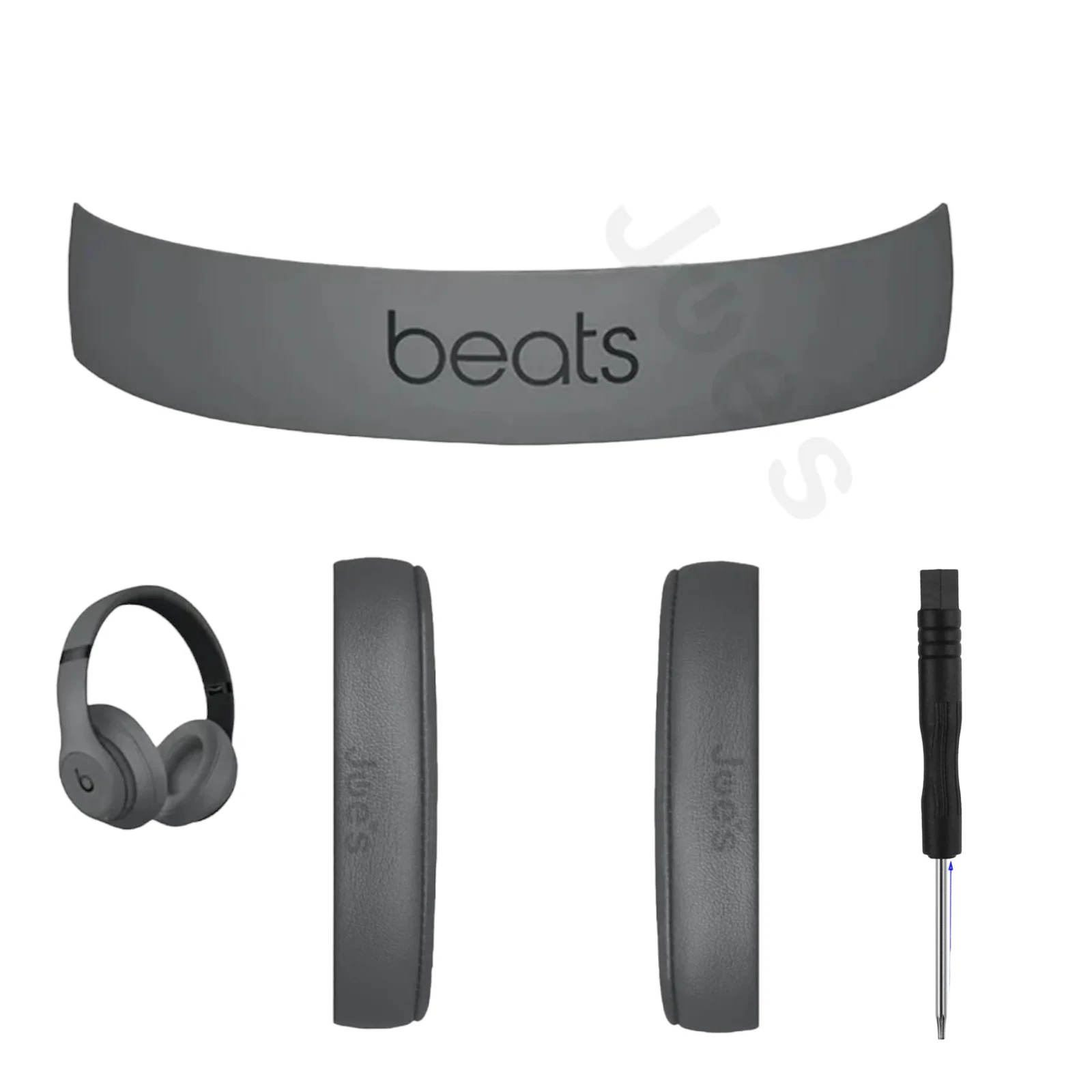 Beats By Dre Studio 3 Wireless Headband + Ear Pad Cushion Repair Kit - Parts - Image 4