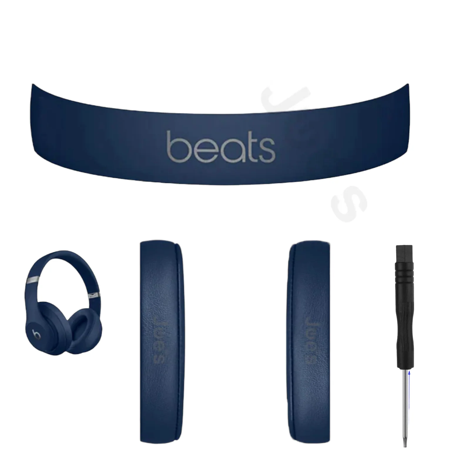 Beats By Dre Studio 3 Wireless Headband + Ear Pad Cushion Repair Kit - Parts - Image 5