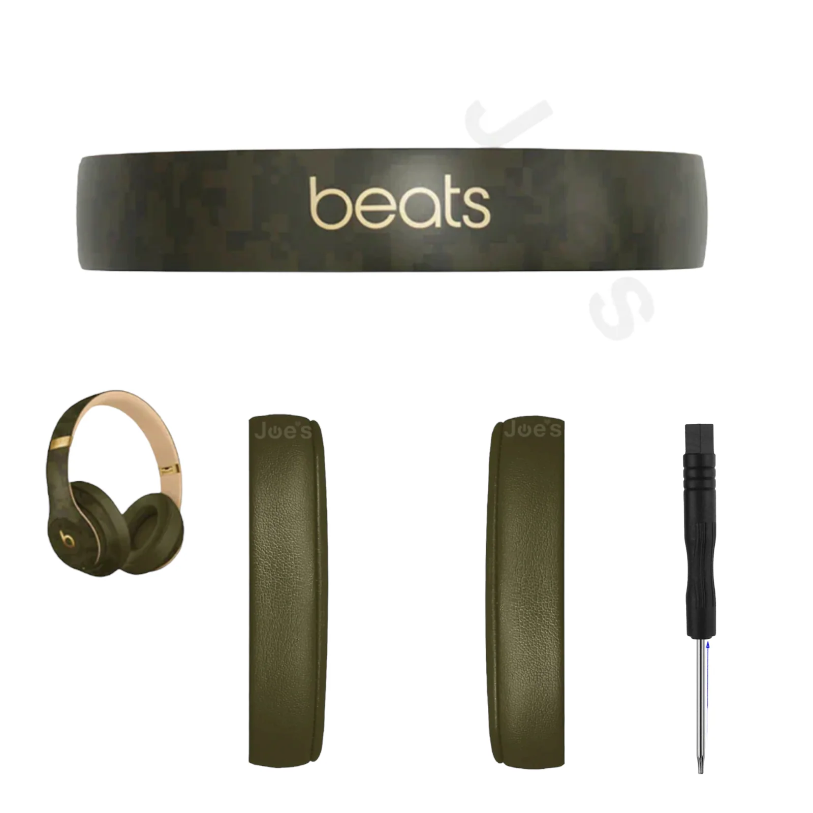 Beats By Dre Studio 3 Wireless Headband + Ear Pad Cushion Repair Kit - Parts - Image 9