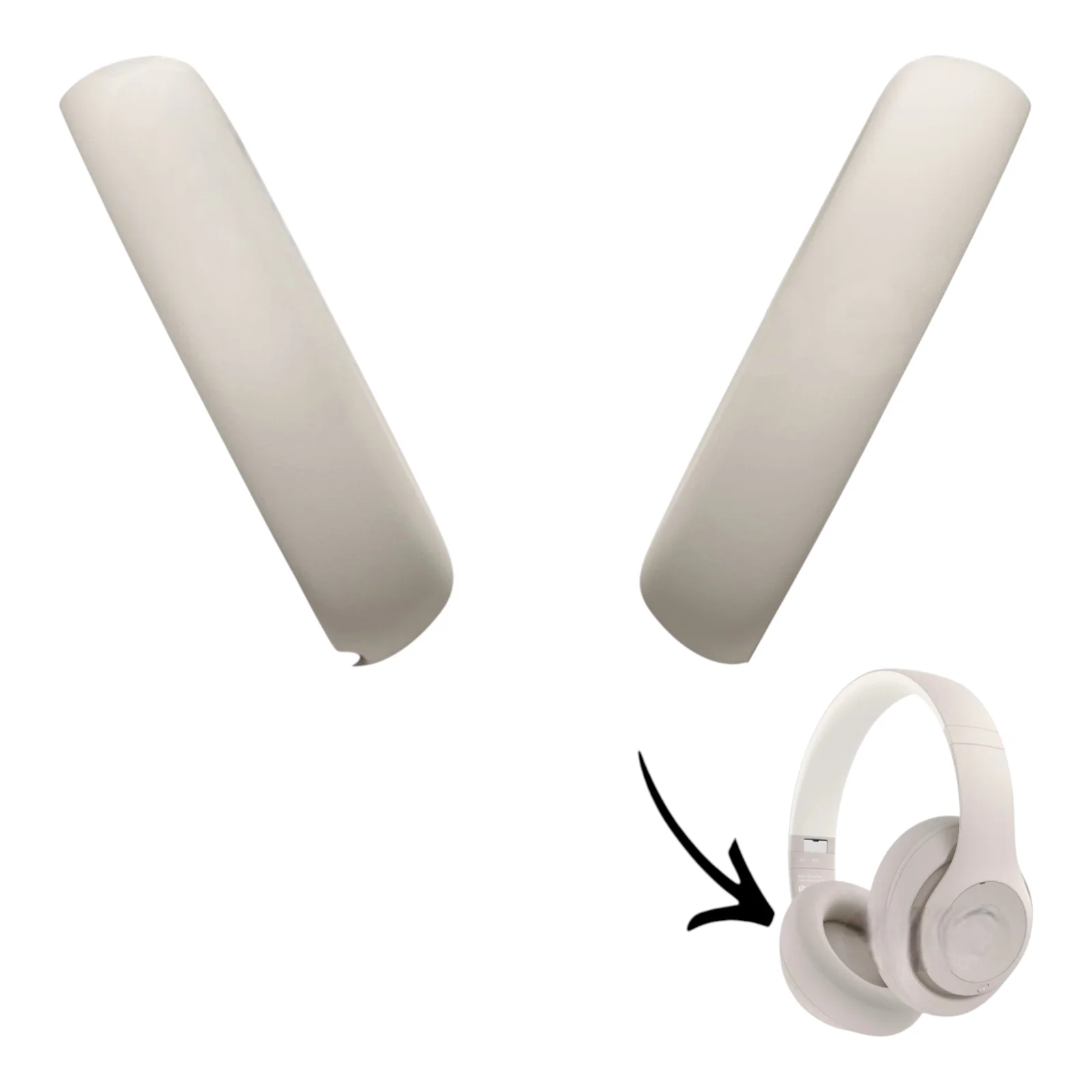 Beats By Dre Studio Pro Wireless Ear Pads Muffs Cushions Replacement Pair (New) - Parts - Image 3