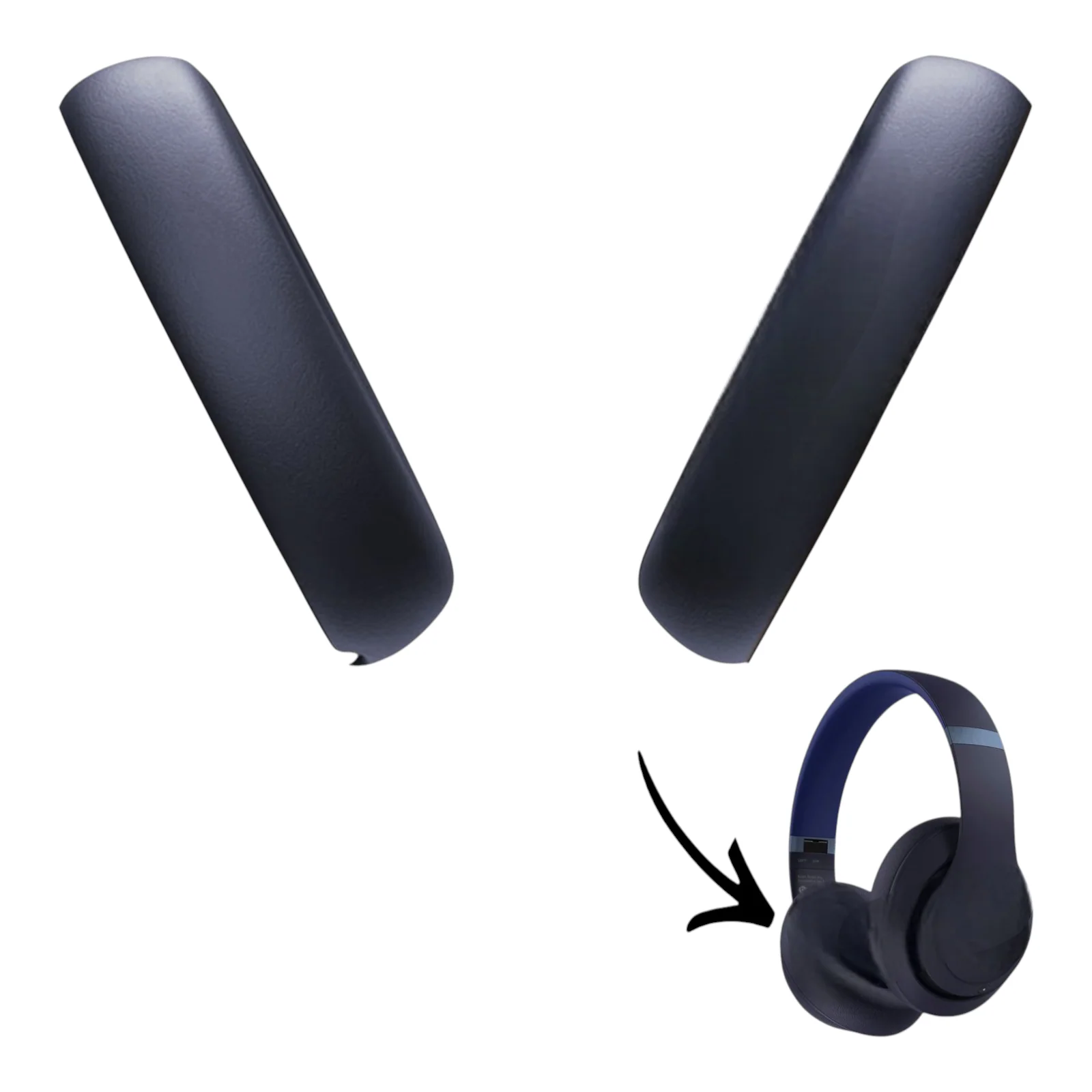 Beats By Dre Studio Pro Wireless Ear Pads Muffs Cushions Replacement Pair (New) - Parts - Image 4