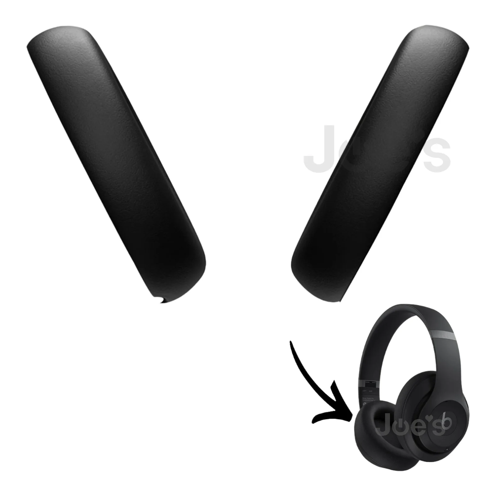Beats By Dre Studio Pro Wireless Ear Pads Muffs Cushions Replacement Pair (Used) - Parts - Image 2