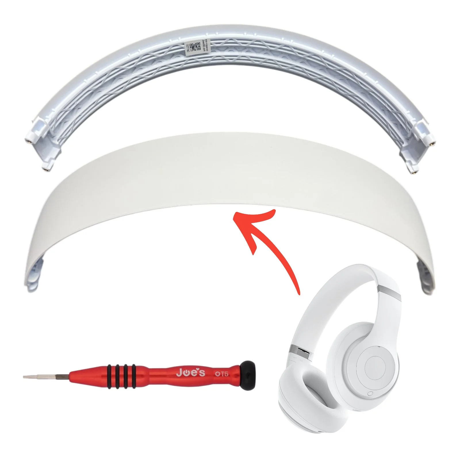Beats By Dre Studio Pro Wireless Headband Arch Replacement + T5 Screwdriver (New) - Kit - Image 5