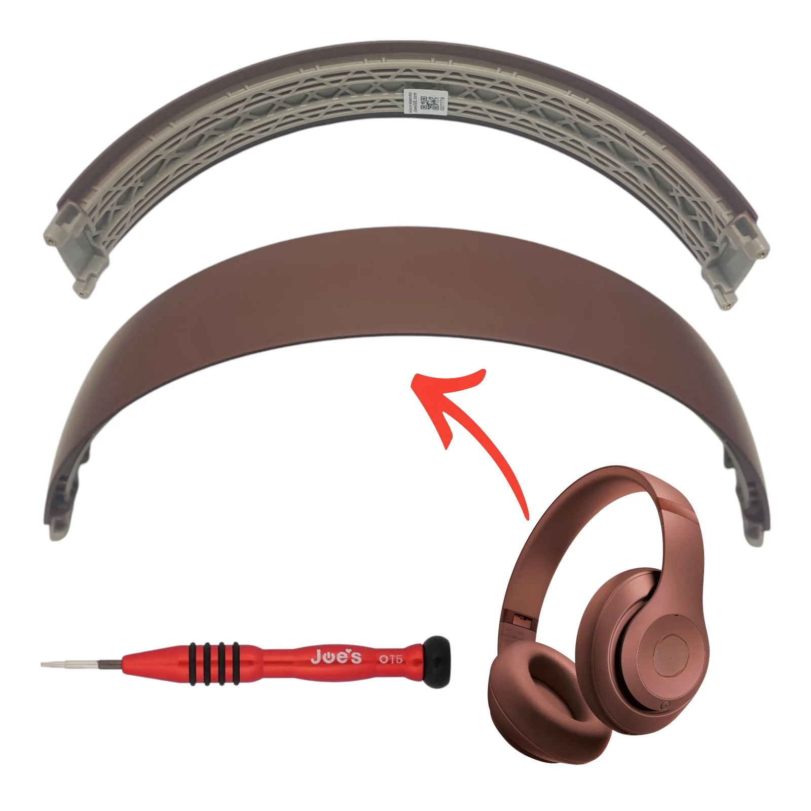 Beats By Dre Studio Pro Wireless Headband Arch Replacement + T5 Screwdriver (New) - Kit - Image 7