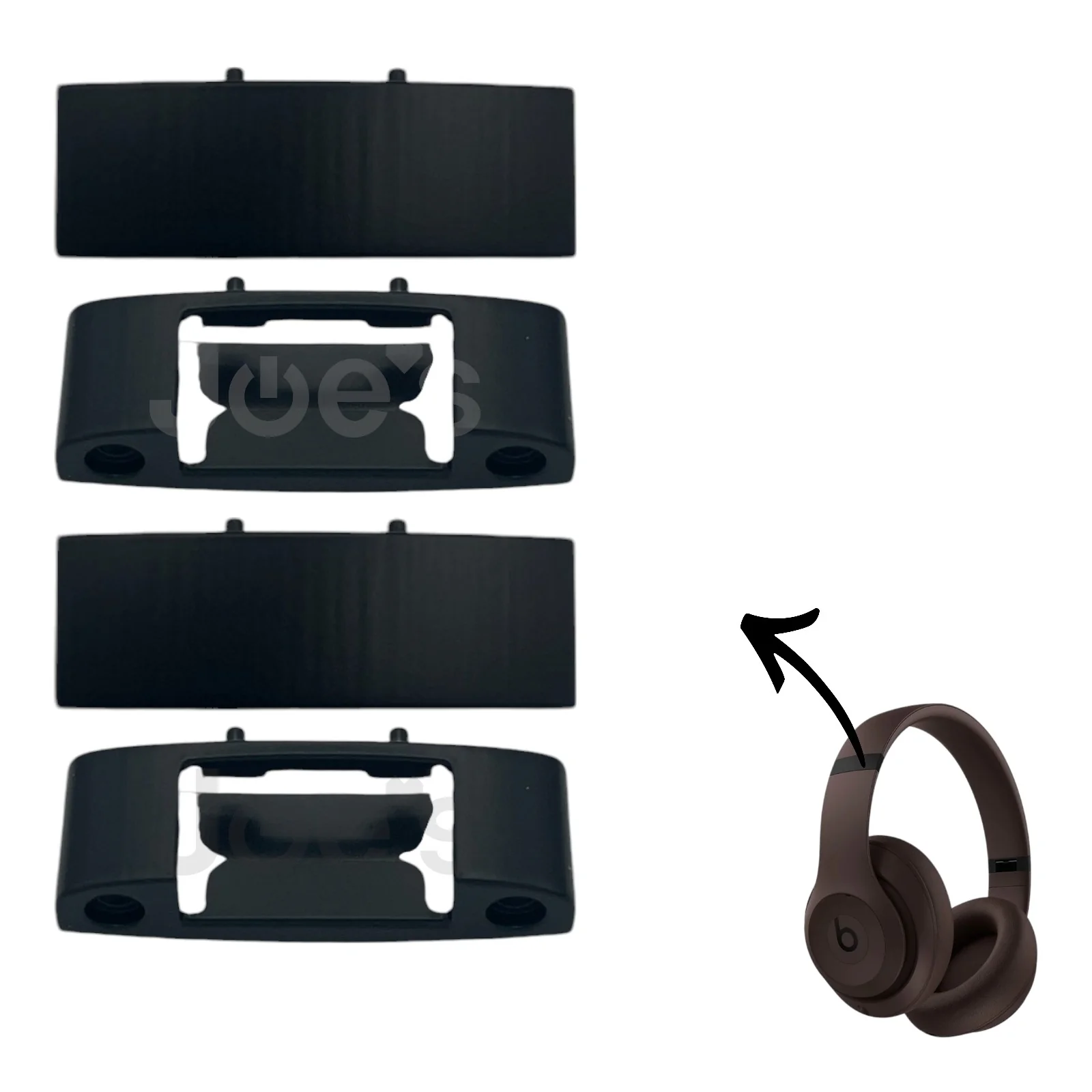 Beats By Dre Studio Pro Wireless Metal Hinge Tab Replacement Repair (New) - Parts - Image 11