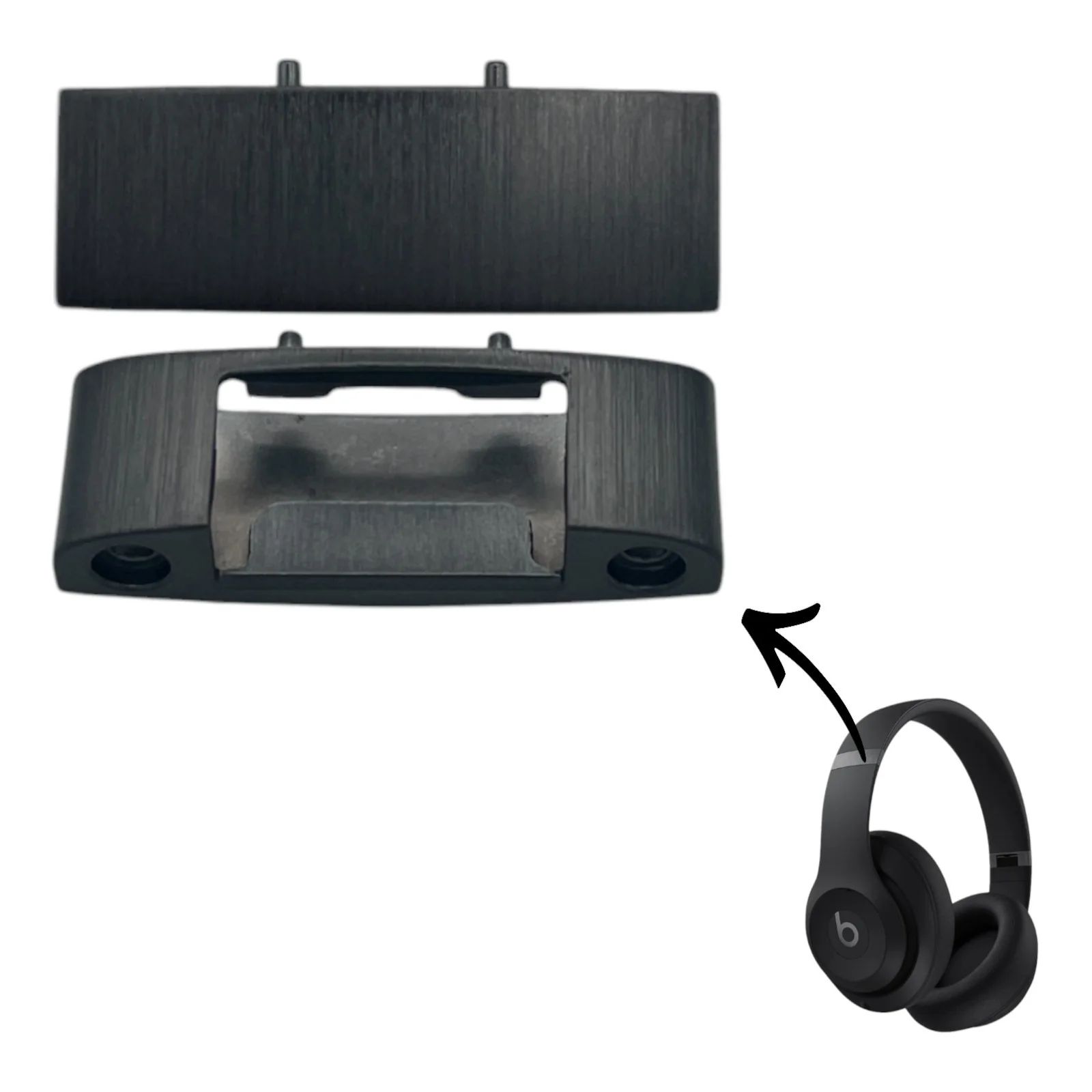 Beats By Dre Studio Pro Wireless Metal Hinge Tab Replacement Repair (New) - Parts - Image 3