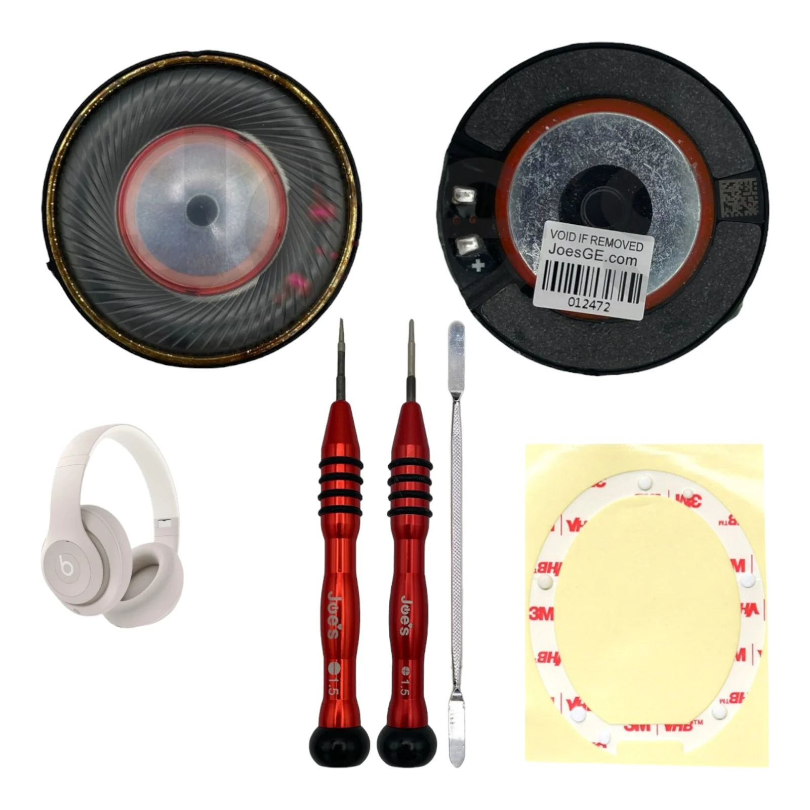 Beats By Dre Studio Pro Wireless Speaker Driver Replacement Repair + Tool Kit - Parts