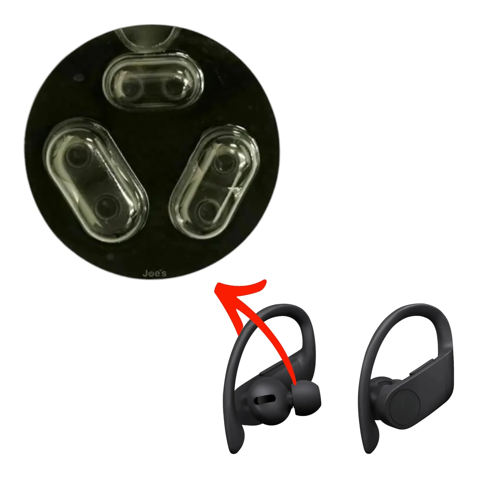 Beats Powerbeats Pro Beats X  Beats Flex Wireless Rubber Replacement Ear Tips - Accessories - Image 3
