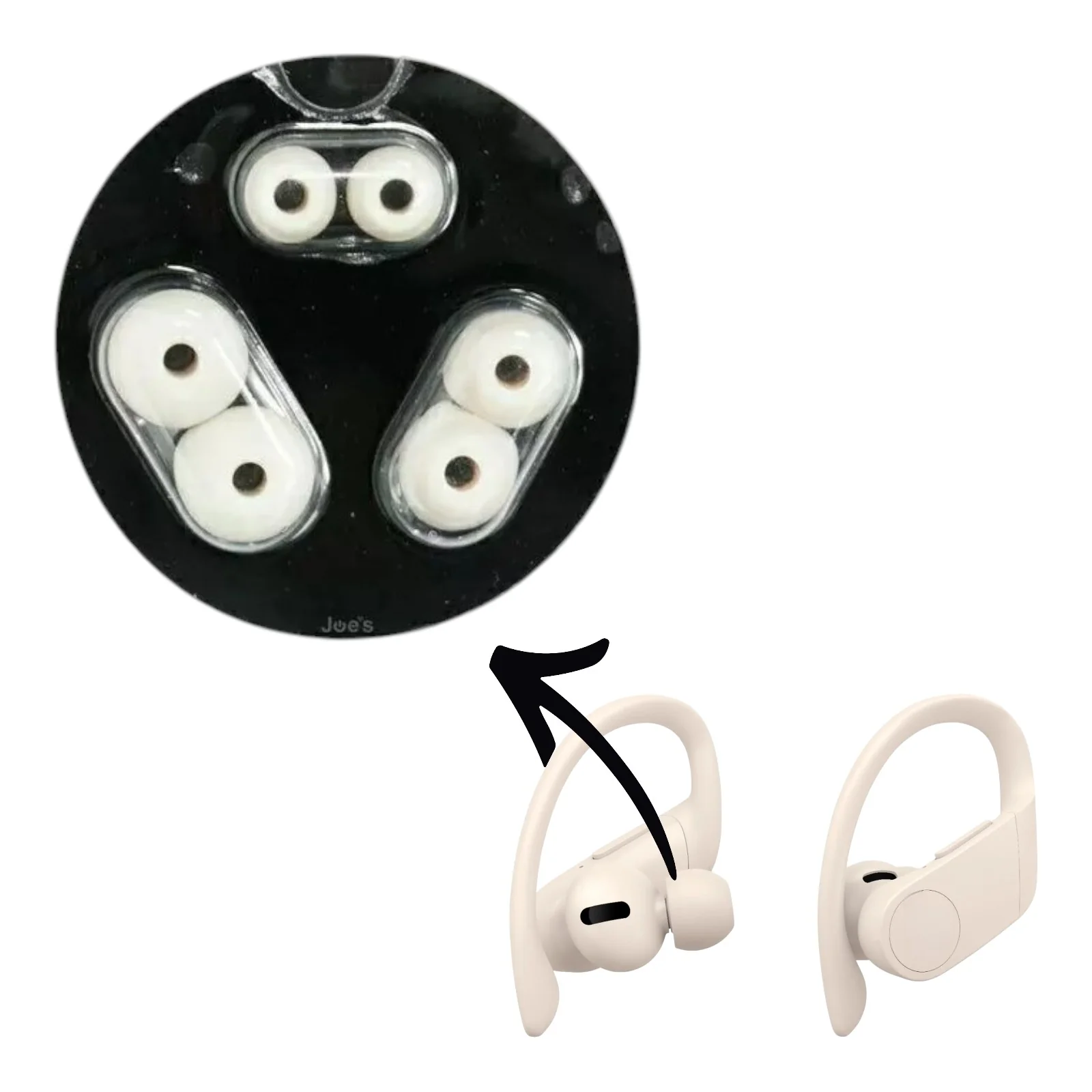 Beats Powerbeats Pro Beats X  Beats Flex Wireless Rubber Replacement Ear Tips - Accessories - Image 4