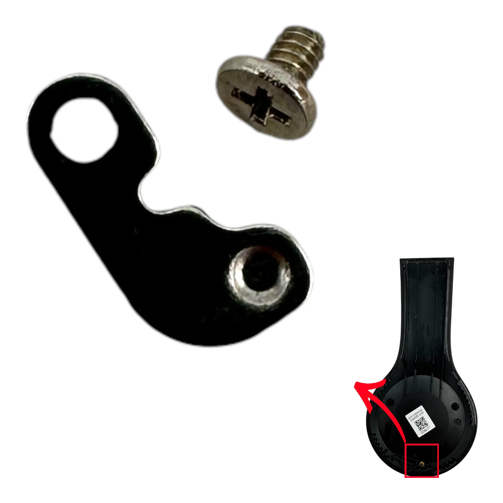 Beats Solo 2 / 3 / 4 Wireless Right Outside Panel Power Button Metal Shield - Parts