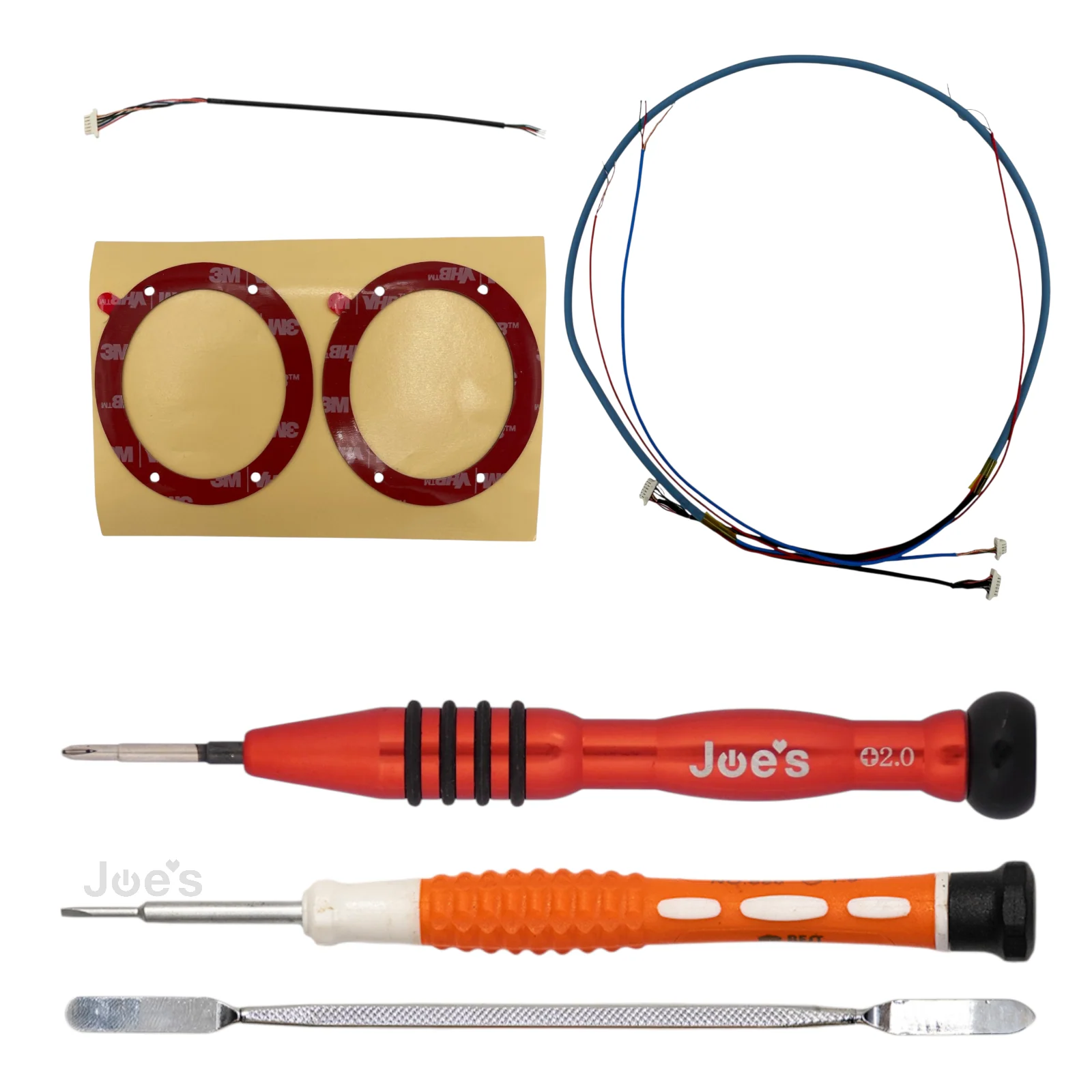 Beats Solo 4 Wireless A3140 Main Wire + 5-Core Internal Wire Repair Kit w/ Tools - Image 2