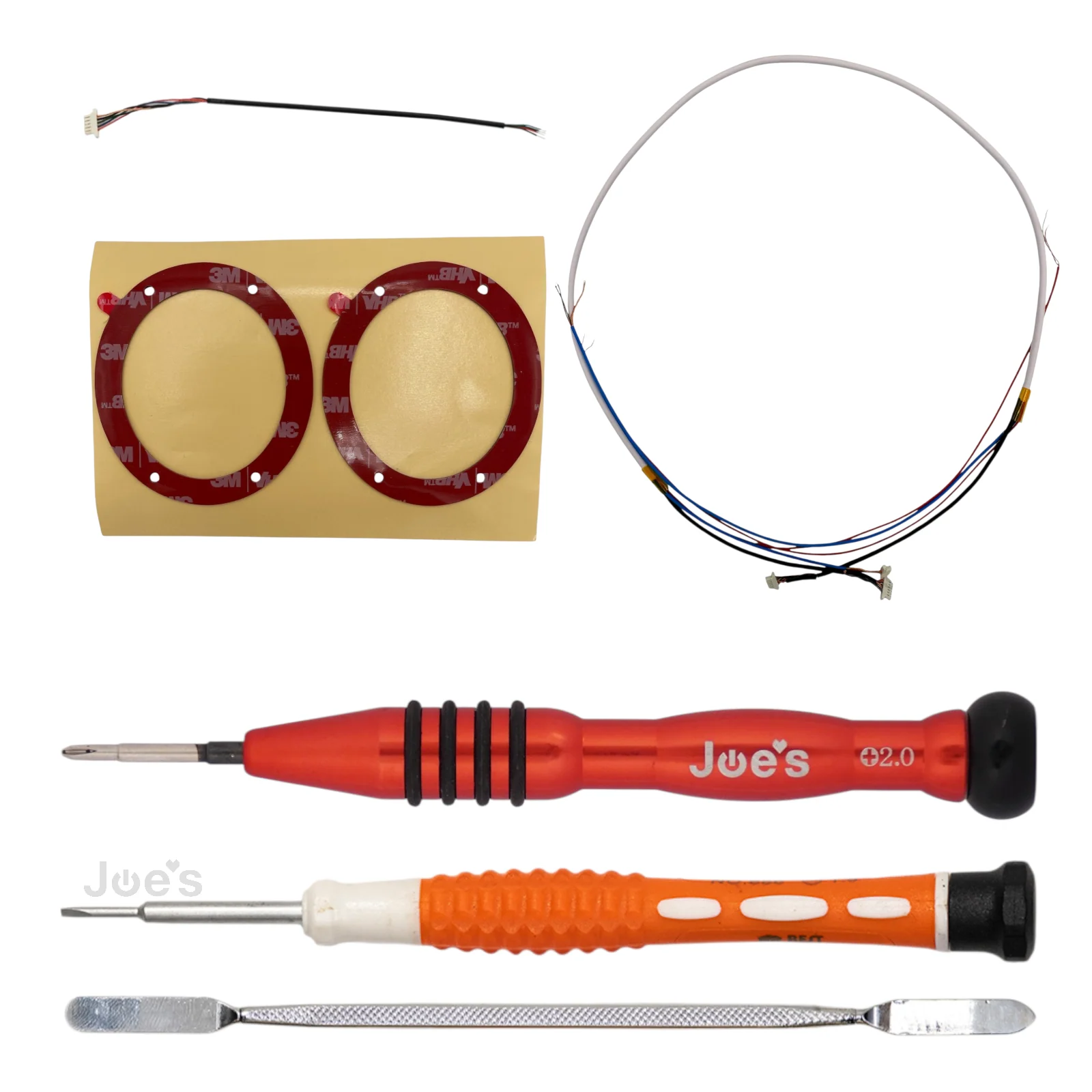Beats Solo 4 Wireless A3140 Main Wire + 5-Core Internal Wire Repair Kit w/ Tools - Image 3