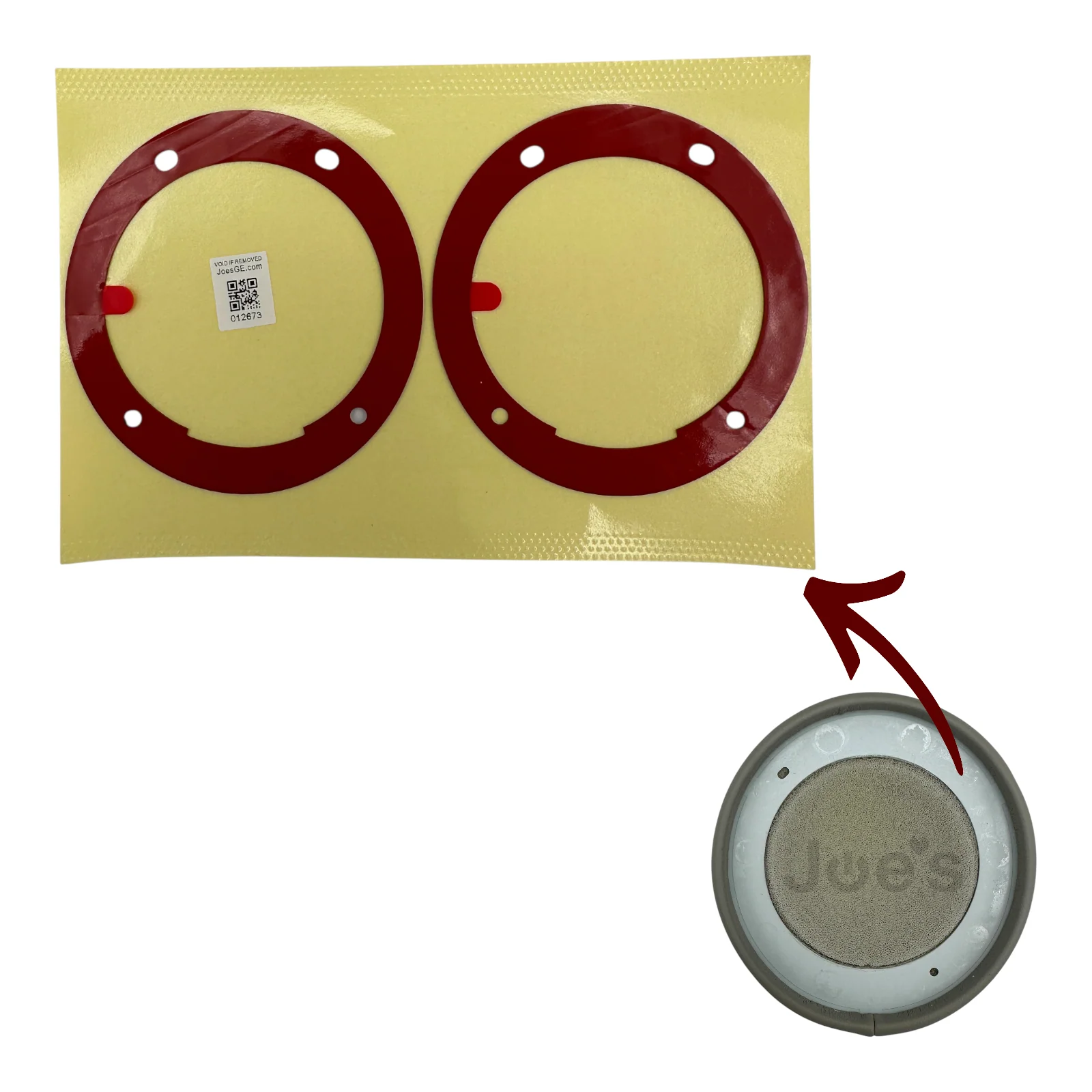 Beats Solo Pro Wireless Die-Cut Ear Pad Cushion Adhesive Tape - Image 2