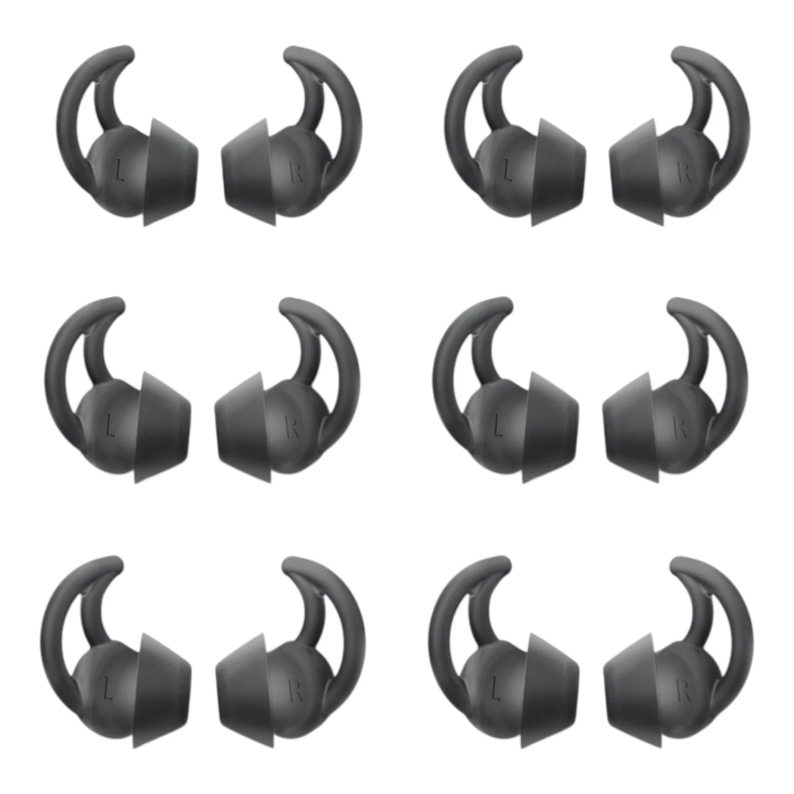 Bose QC30 QC20 Proflight SoundSport Wireless Free StayHear+ Ear Tips Rubber Gels 3 Pairs - Accessories - Image 3