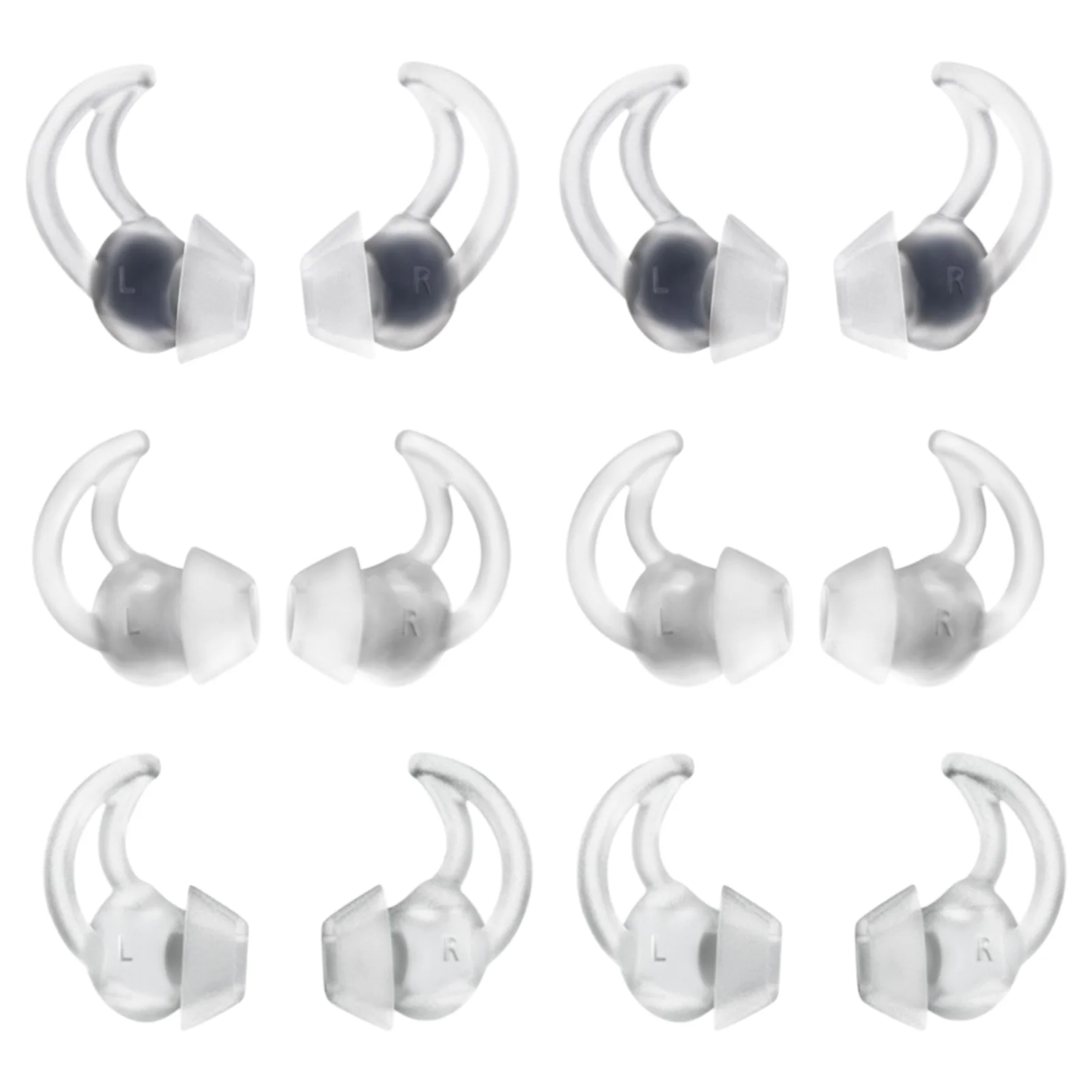 Bose QC30 QC20 Proflight SoundSport Wireless Free StayHear+ Ear Tips Rubber Gels 3 Pairs - Accessories - Image 4
