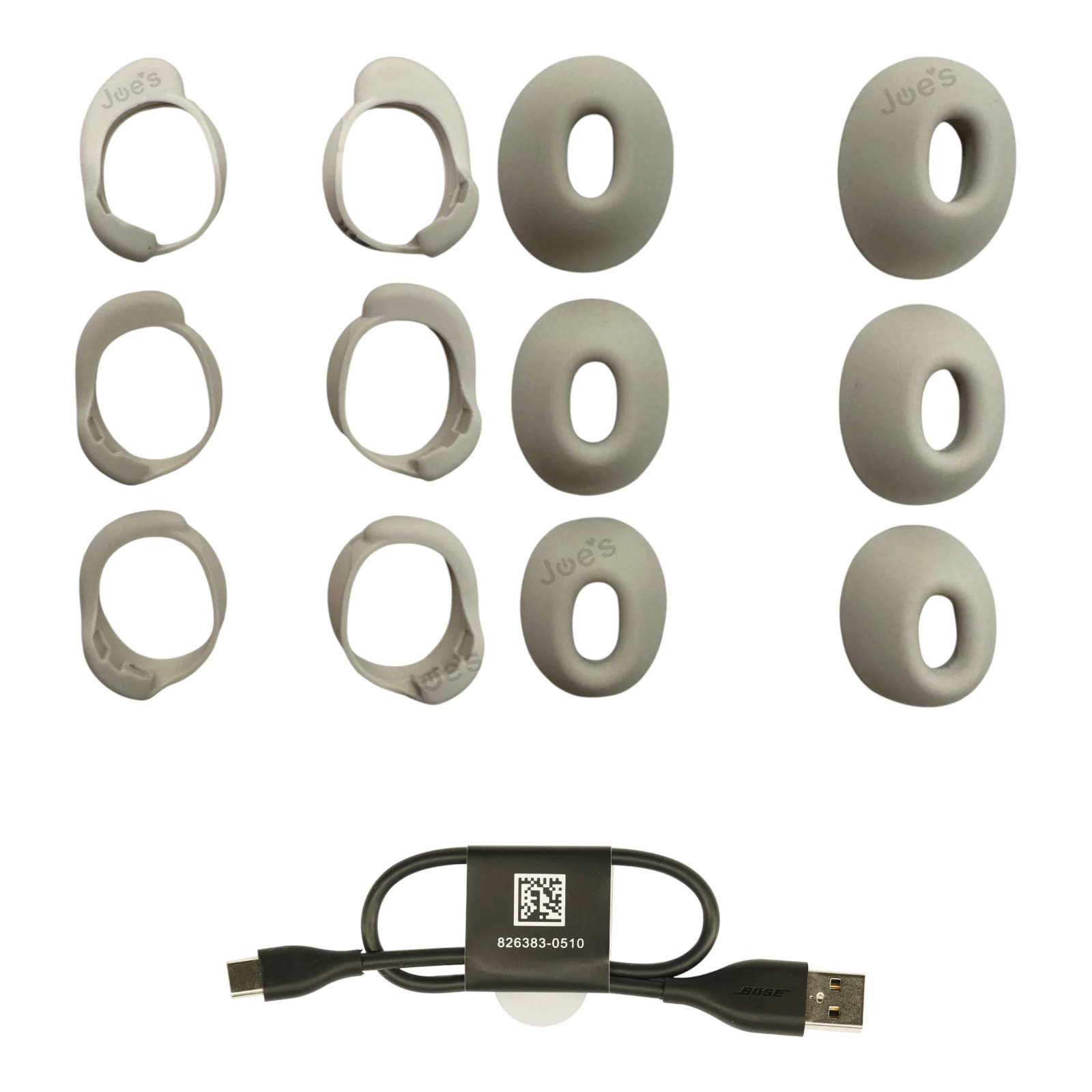 Bose QuietComfort Earbuds Ear Tips (S/M/L) + Genuine Bose USB-C Charger Cable Bundle - Image 3