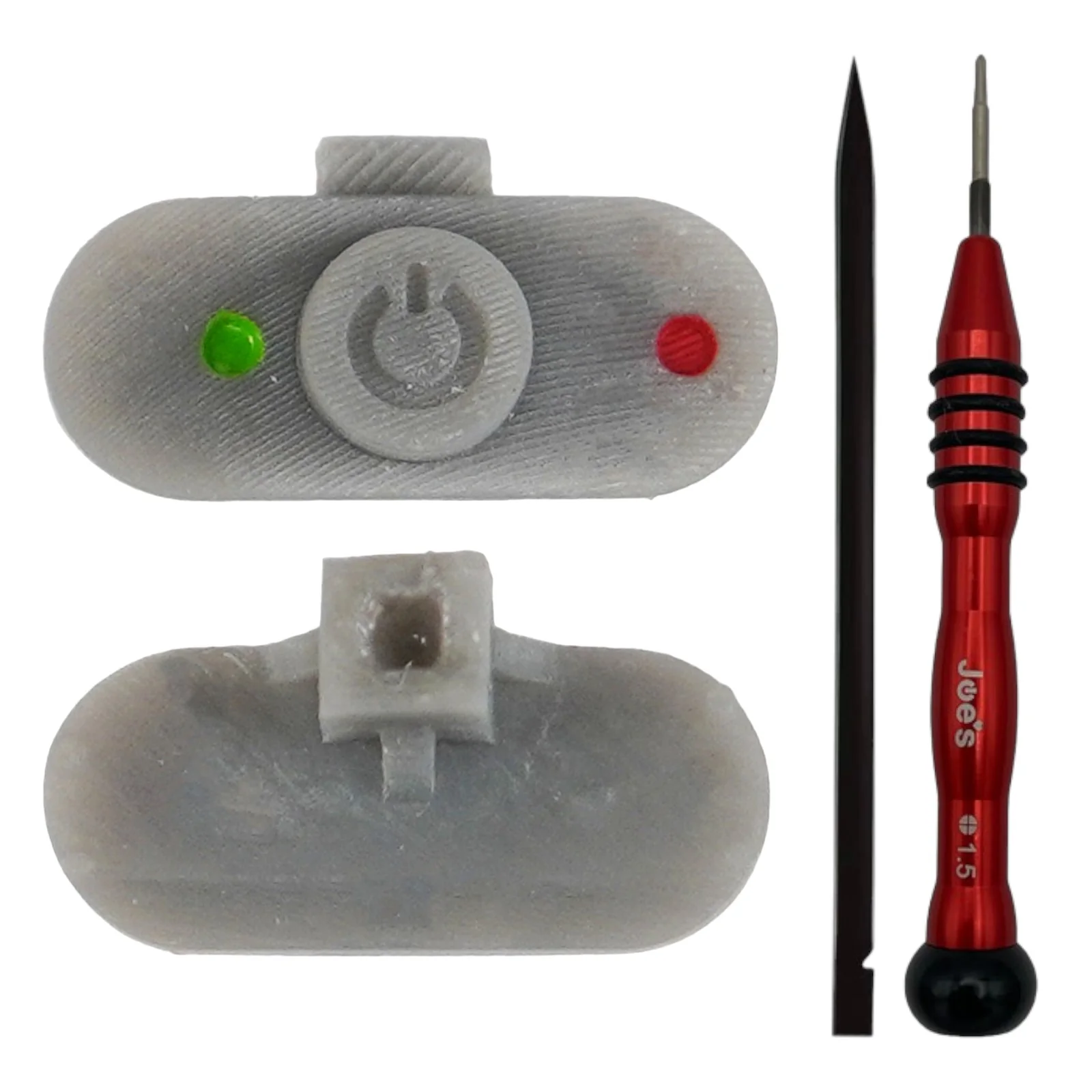 JoesGEcom For Bose QuietComfort QC 35 QC35 I II Replacement Red Green Power Plastic Button Switch - Parts - Image 3