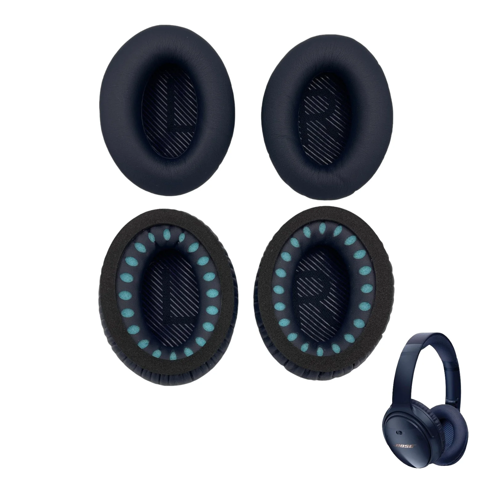 Bose QuietComfort QC2 QC15 QC35 QC25 AEII Soundlink Ear Pad Cushions Muffs - Parts - Image 4