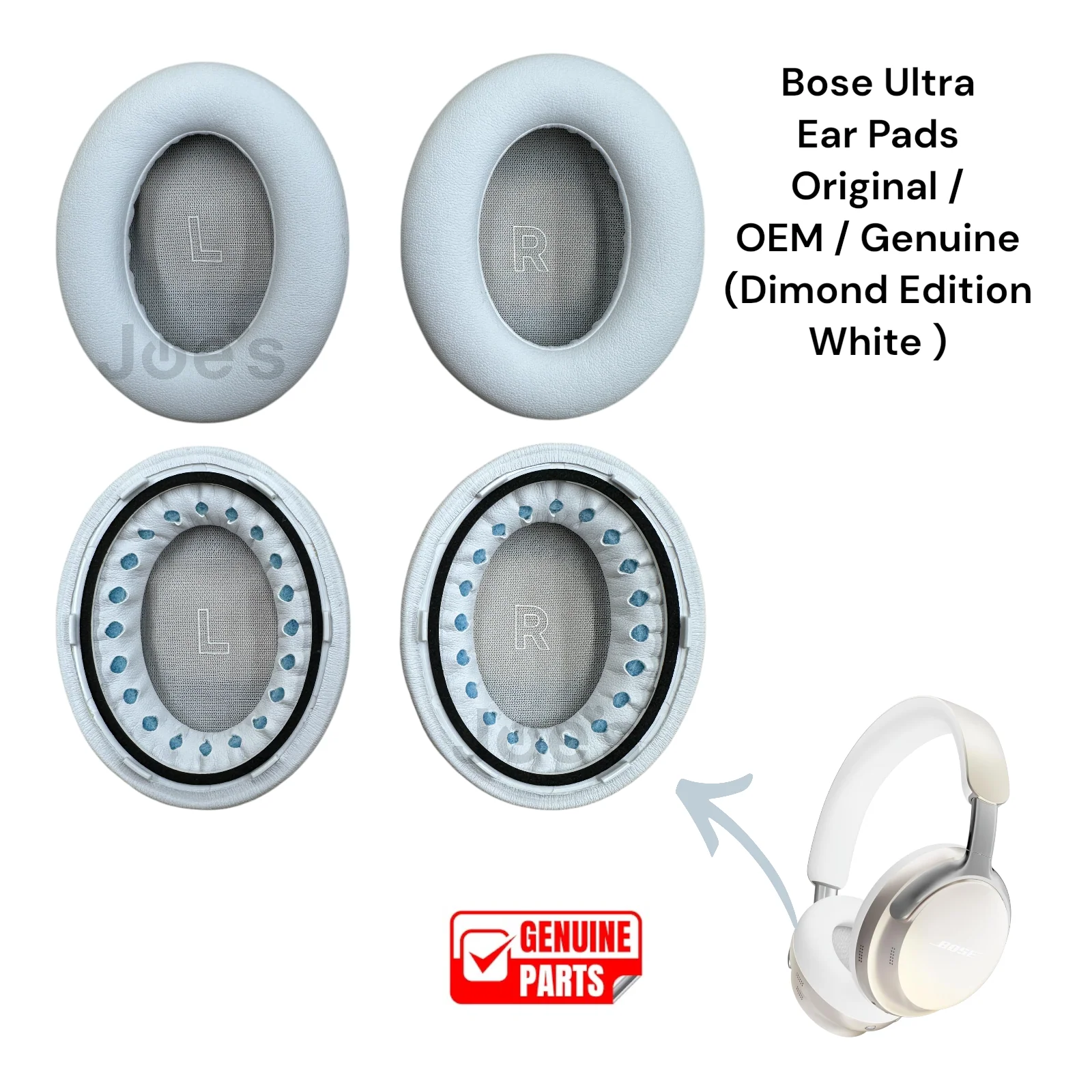 Bose QuietComfort Ultra Ear Pad Cushions Muffs Replacement OEM - Parts - Image 3