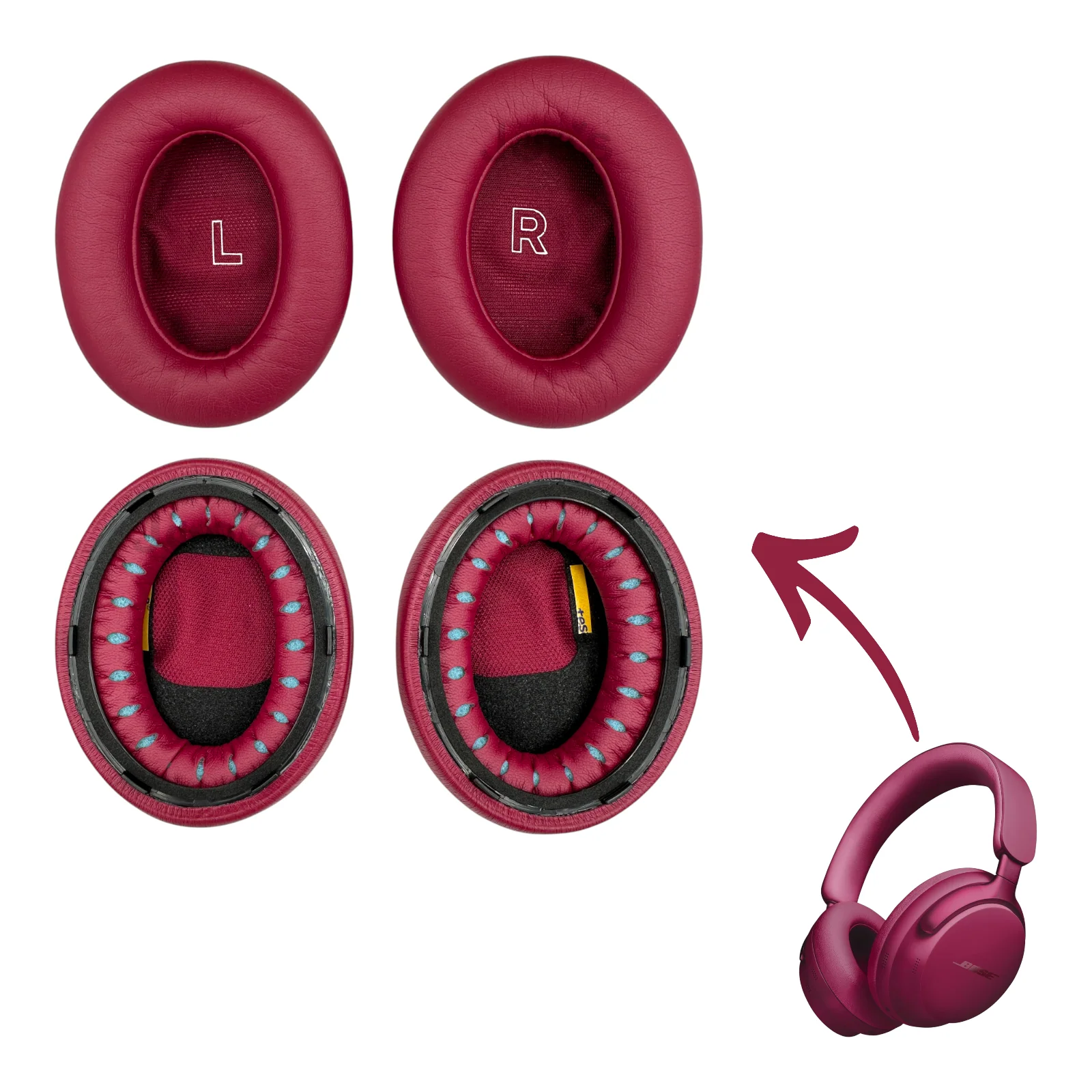 Bose QuietComfort Ultra Ear Pad Cushions Muffs Replacement - Parts - Image 3