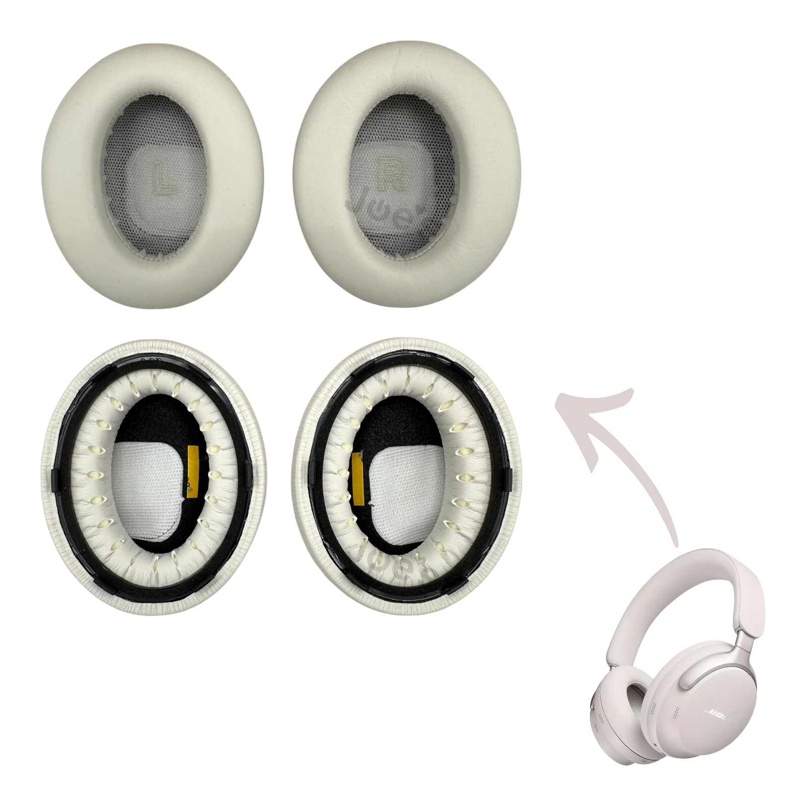 Bose QuietComfort Ultra Ear Pad Cushions Muffs Replacement - Parts - Image 5