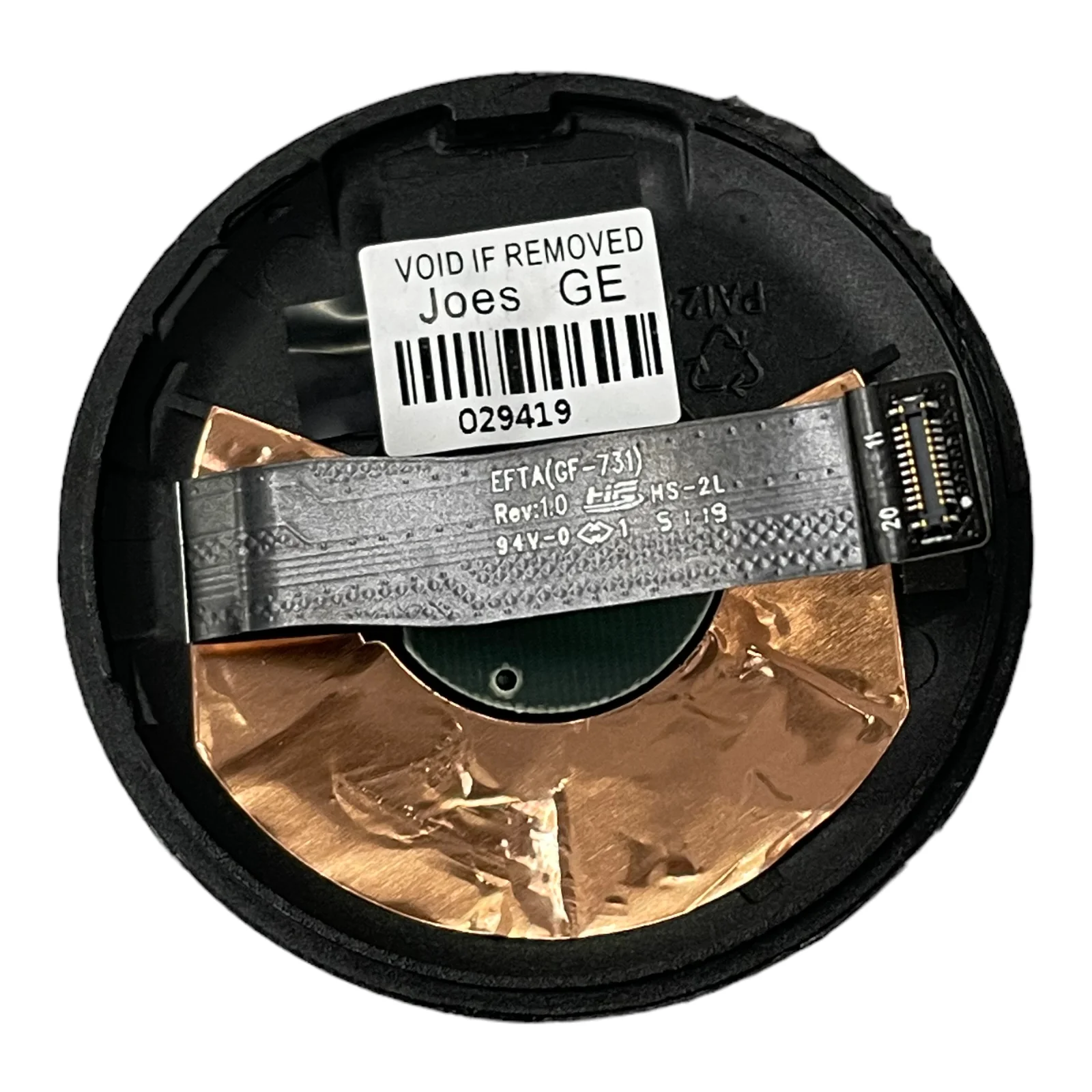 Fossil Garrett HR 46mm Gen 5 DW10F2 Repair Spare Replacement - Parts - Image 4