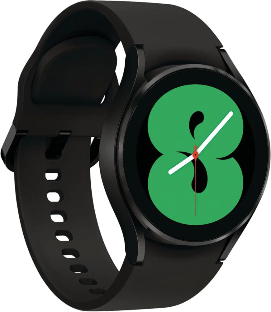 Galaxy Watch 4 Aluminum Smartwatch 40mm LTE Black Band (Black) - Refurbished - Image 2