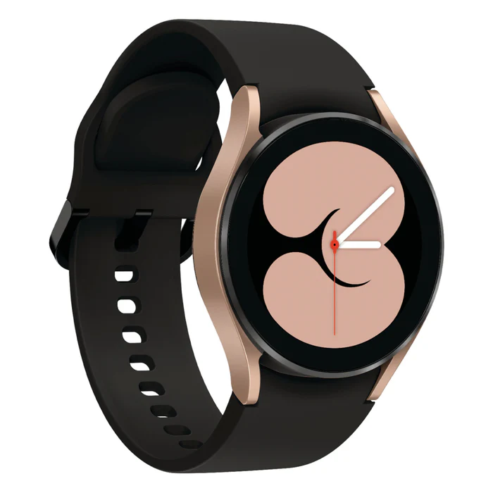 Galaxy Watch 4 Aluminum Smartwatch 40mm LTE Black Band (Gold) - Refurbished - Image 2