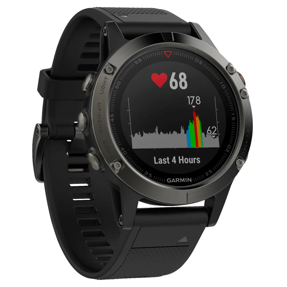 Garmin Fenix 5 Smartwatch 47mm Fiber Reinforced Polymer (Slate Gray) - Refurbished - Image 5