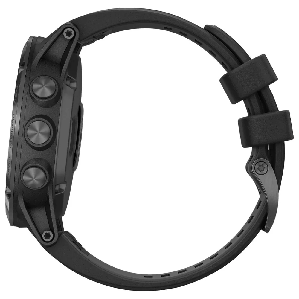 Garmin Fenix 5X Plus Sapphire Smartwatch Fiber Reinforced Polymer (Black) - Refurbished - Image 5
