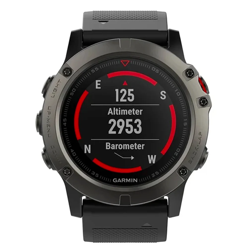 Garmin Fenix 5X Sapphire Smartwatch 51mm (Slate Gray) - Refurbished - Image 3