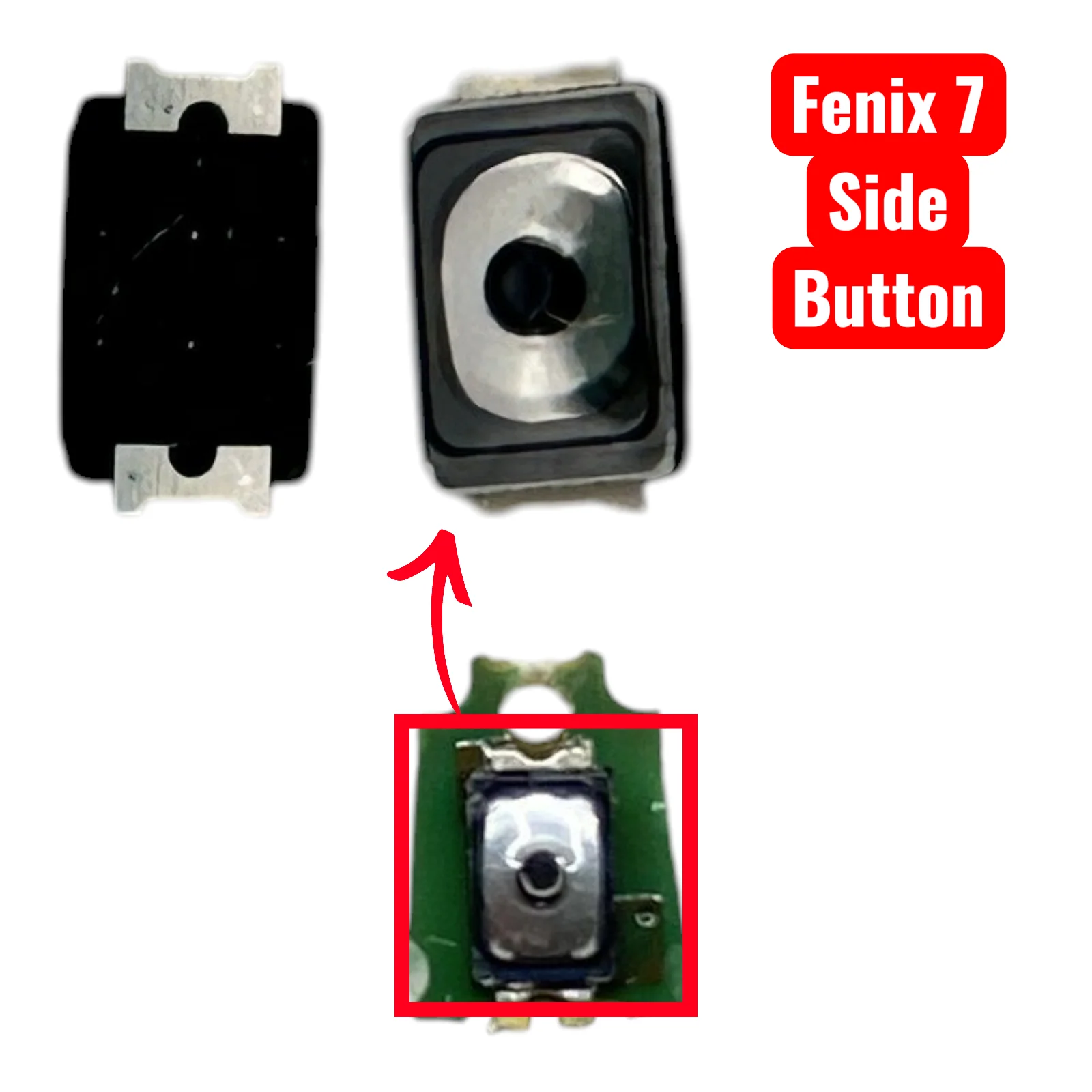 Garmin Fenix 7 Tactile Button Switch Replacement OEM New - Image 3