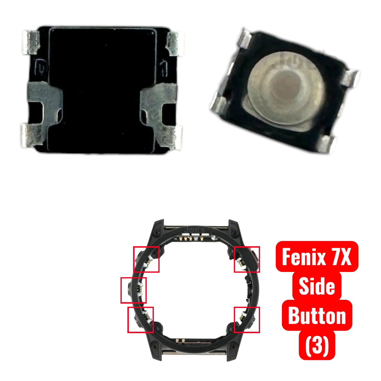 Garmin Fenix 7X Tactile Button Switch Replacement OEM New - Image 5