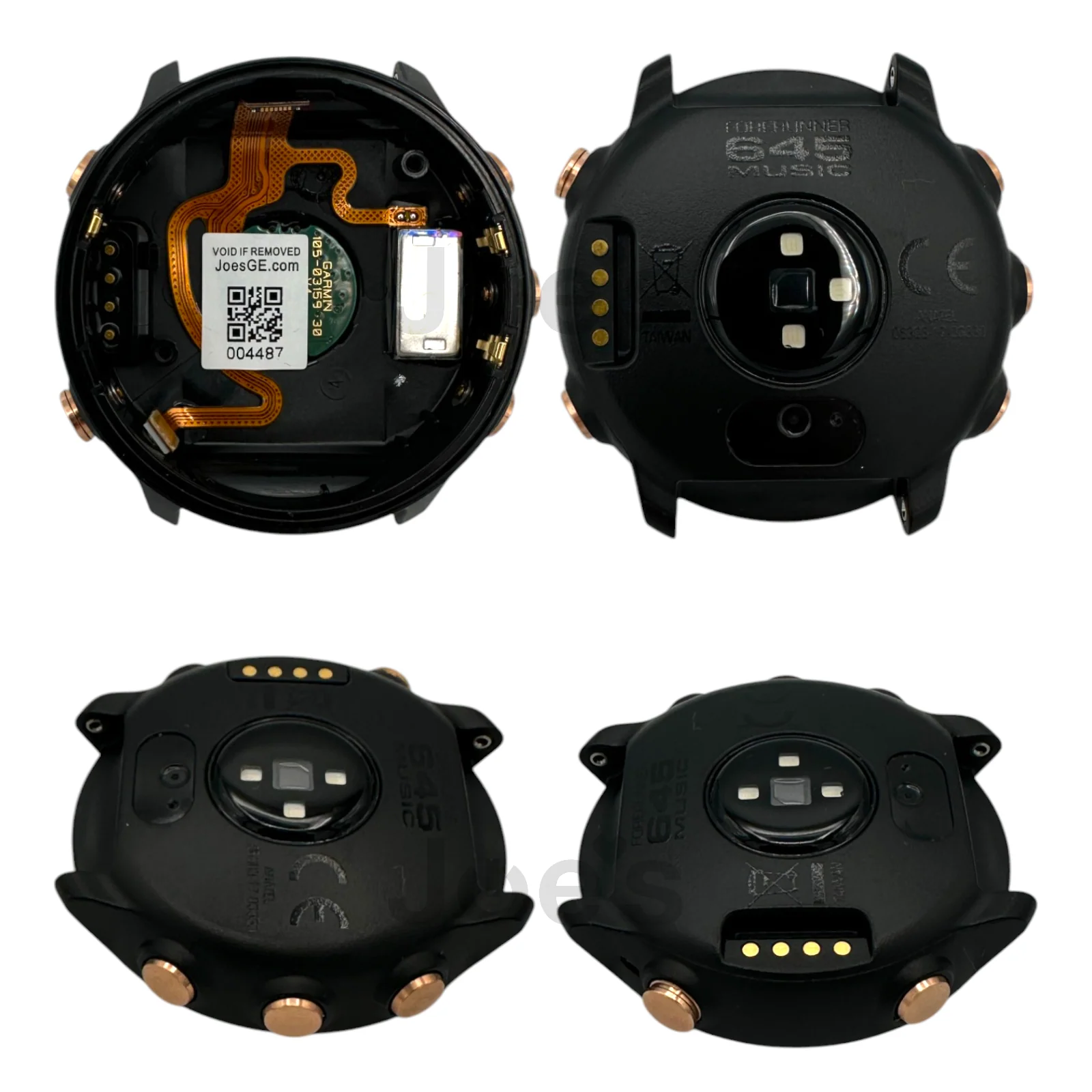 Garmin Forerunner 645 Music Main Housing Shell + HR Sensor Spare Replacement - Parts - Image 3