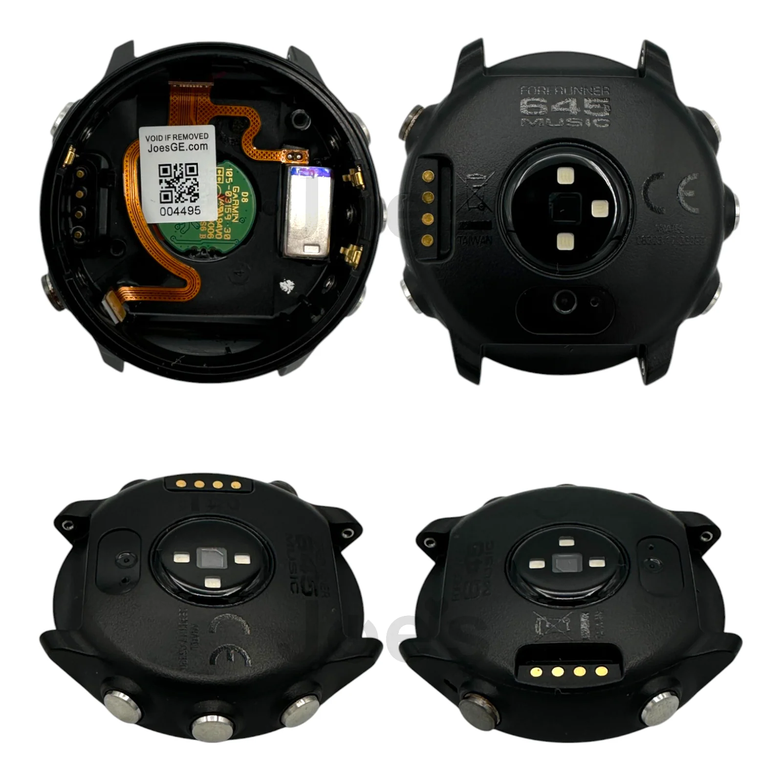 Garmin Forerunner 645 Music Main Housing Shell + HR Sensor Spare Replacement - Parts - Image 4