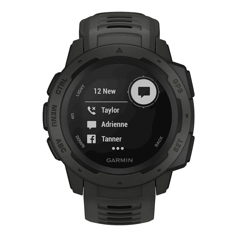 Garmin Instinct Smartwatch Fiber-Reinforced Polymer (Graphite) - Refurbished - Image 6