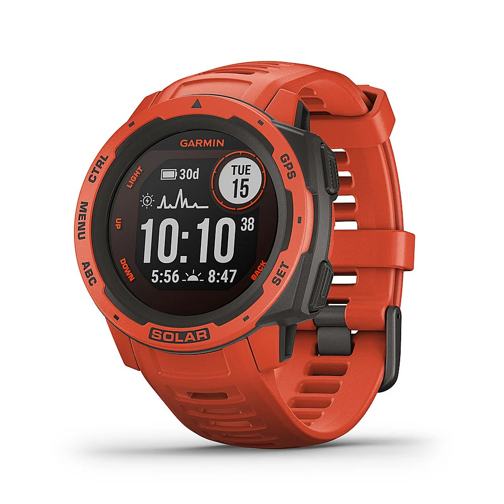 Garmin Instinct Solar Smartwatch 45mm Fiber-Reinforced Polymer - Refurbished - Image 2