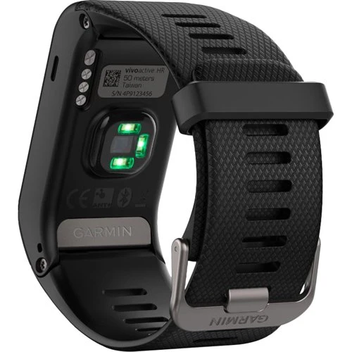 Garmin Vivoactive HR GPS Touch Screen Smartwatch (Black) - Refurbished - Image 3