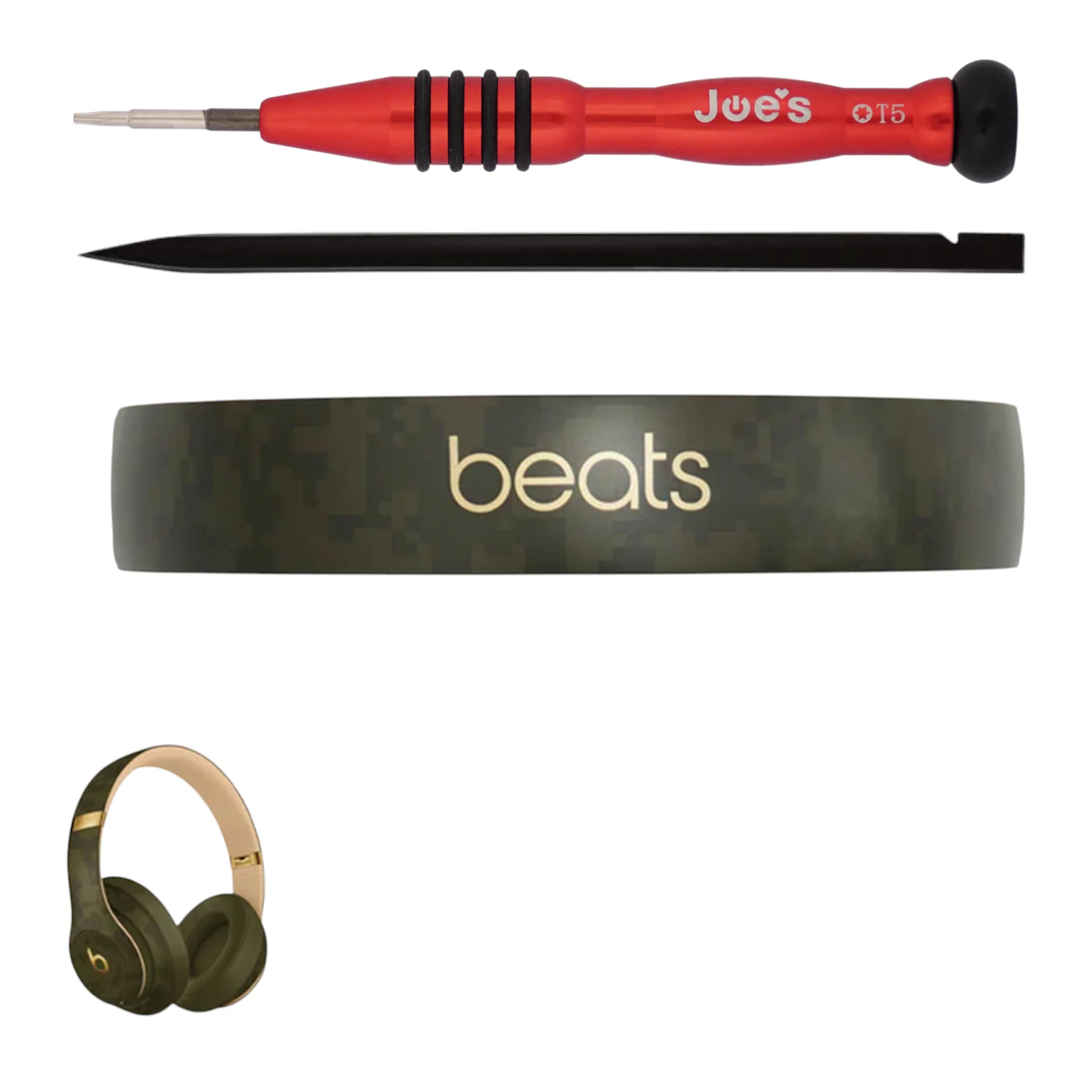Genuine Beats Studio 3 Wireless Headband Replacement + T5 Tool Kit (OEM) - Image 12